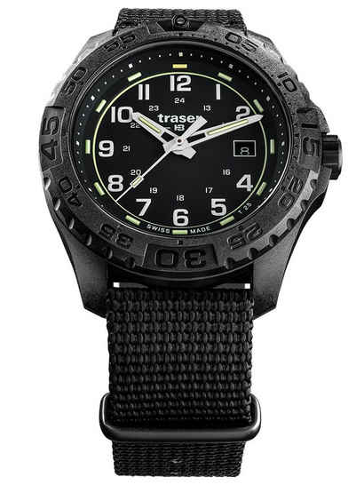 Traser Schweizer Uhr »P96 OdP Evolution Schwarz«