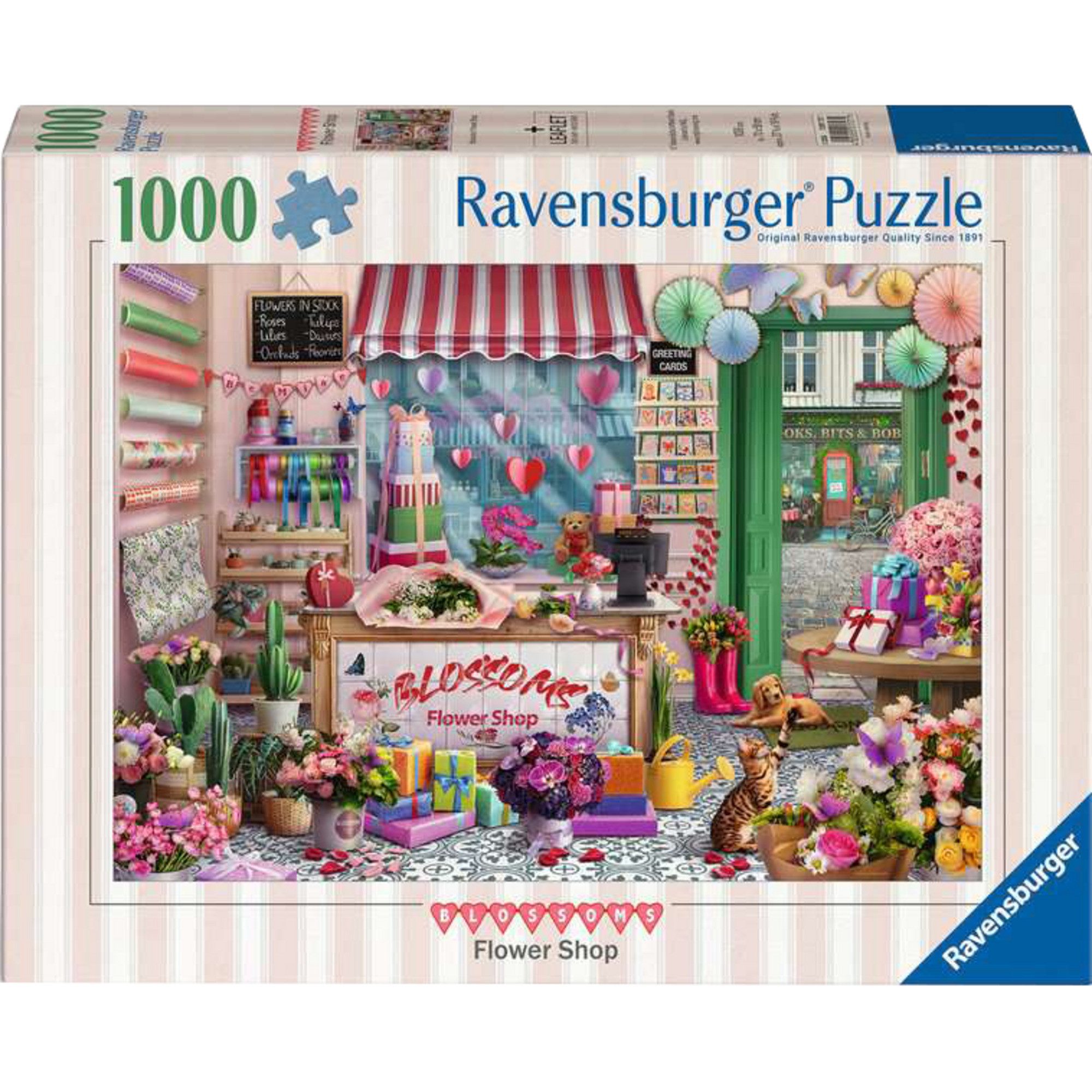 Ravensburger Puzzle Ravensburger Puzzle Der kleine Blumenladen, (1000, 1000 Puzzleteile