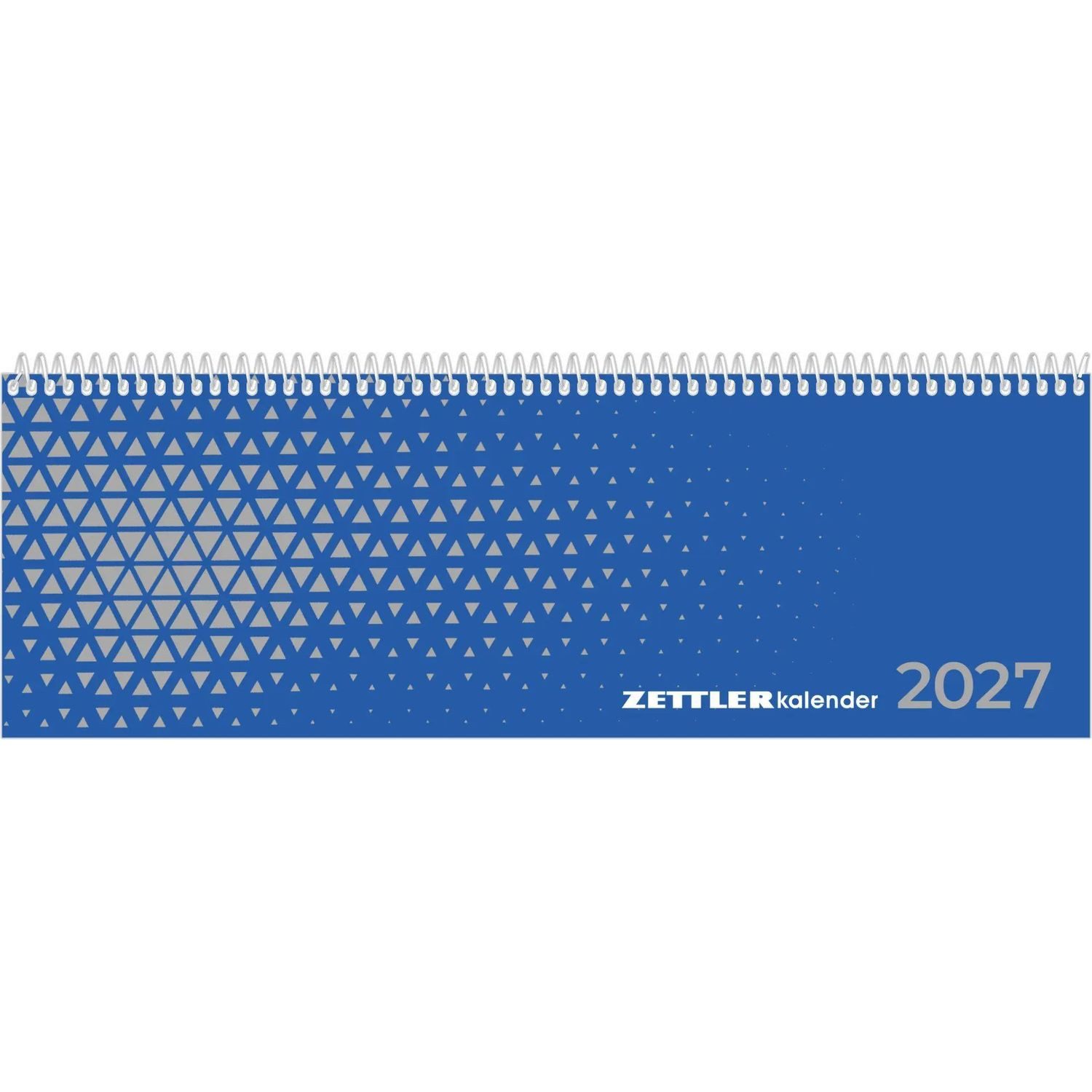 NEUMANN Querkalender Tischkalender Expert blau 2027