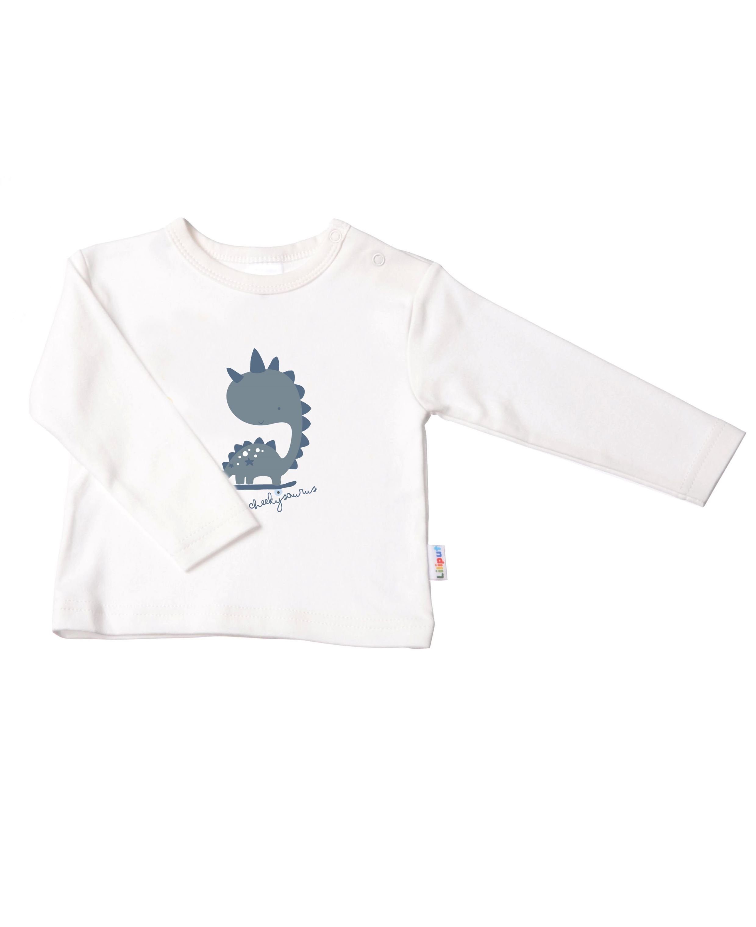 Langarmshirt Dino