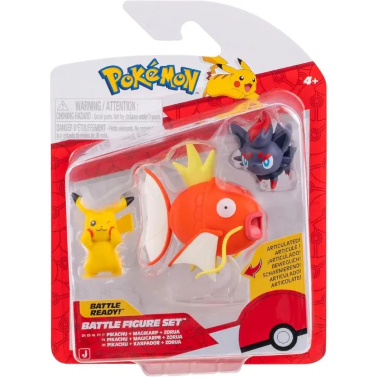 The Pokémon Company International Dekofigur Battle Figure Set P