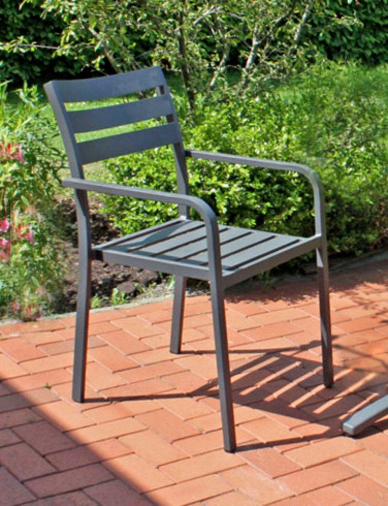 Garden Pleasure Stapelstuhl TREVISO (Set, 2 günstig online kaufen