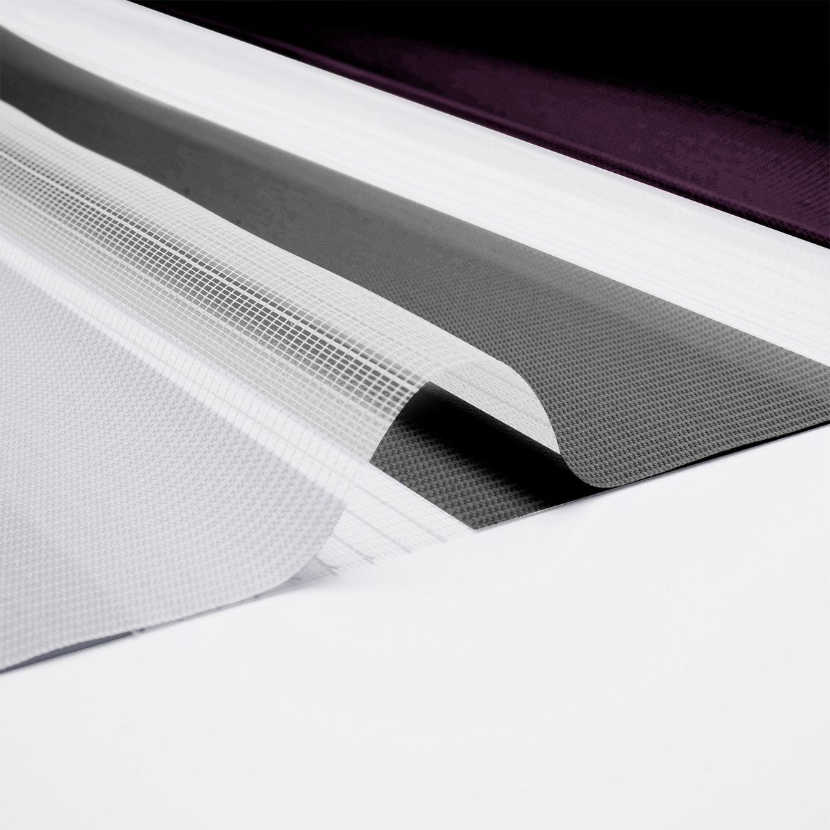 Doppelrollo ohne Bohren 130cm/150cm/230cm, OUBO, freihängend, verspannt, Klemmfix, Klemmträger, Für Fenster und Tür mit Klemmträger lichtdurchlässig verdunkelnd