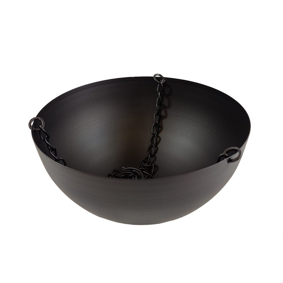 colourliving Blumenampel Hängeampel Blumen 22 cm Blumenhänger Metall schwar günstig online kaufen