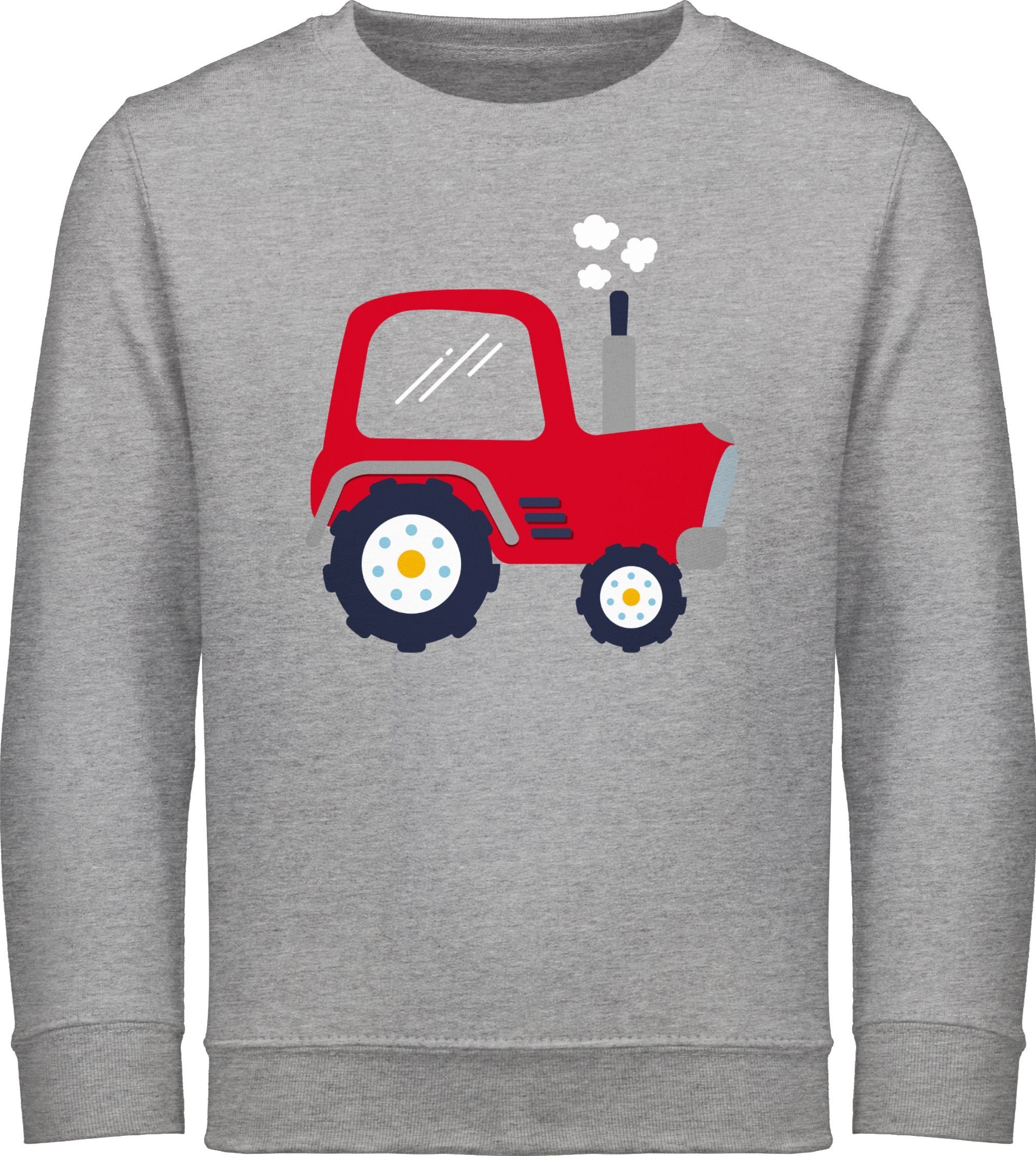 - Kinder Traktor Baby Langarmshirt für Jungen und Mädchen Shirtracer Baby Bagger Traktor und Co