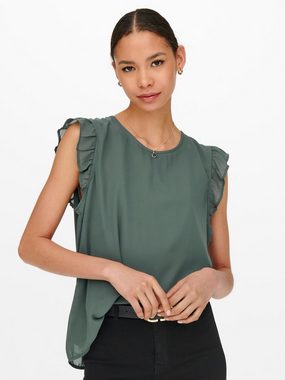 ONLY Shirtbluse ONLANN STAR S/L FRILL TOP NOOS PTM