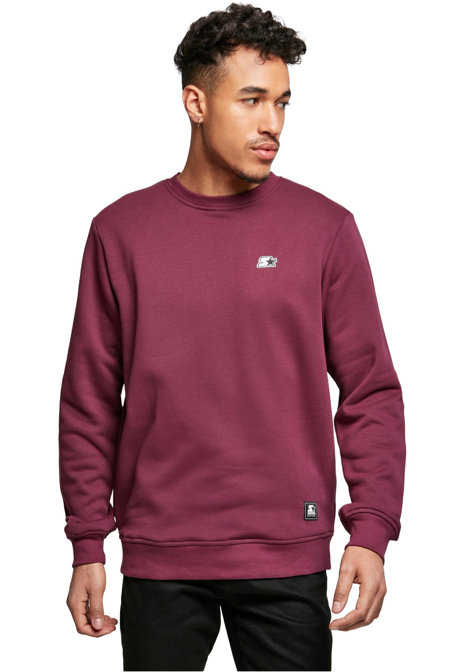 Starter Kapuzenpullover Herren Starter Essential Crewneck (1-tlg) darkviolet