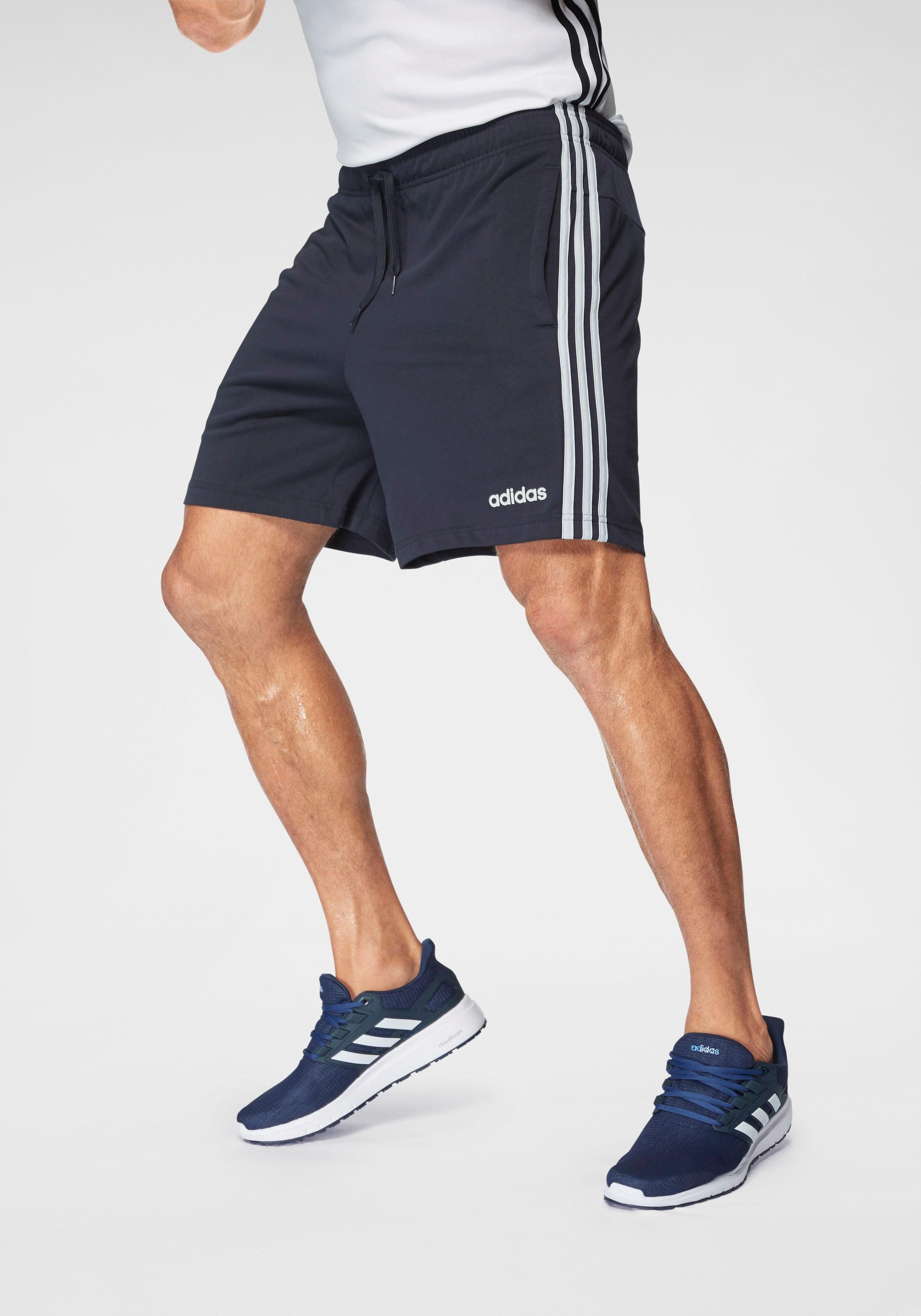 adidas Shorts »ESSENTIALS 3 STRIPES SHORT SJ« | OTTO adidas Essentials Chelsea 2 Single Jersey Short Pants Grau