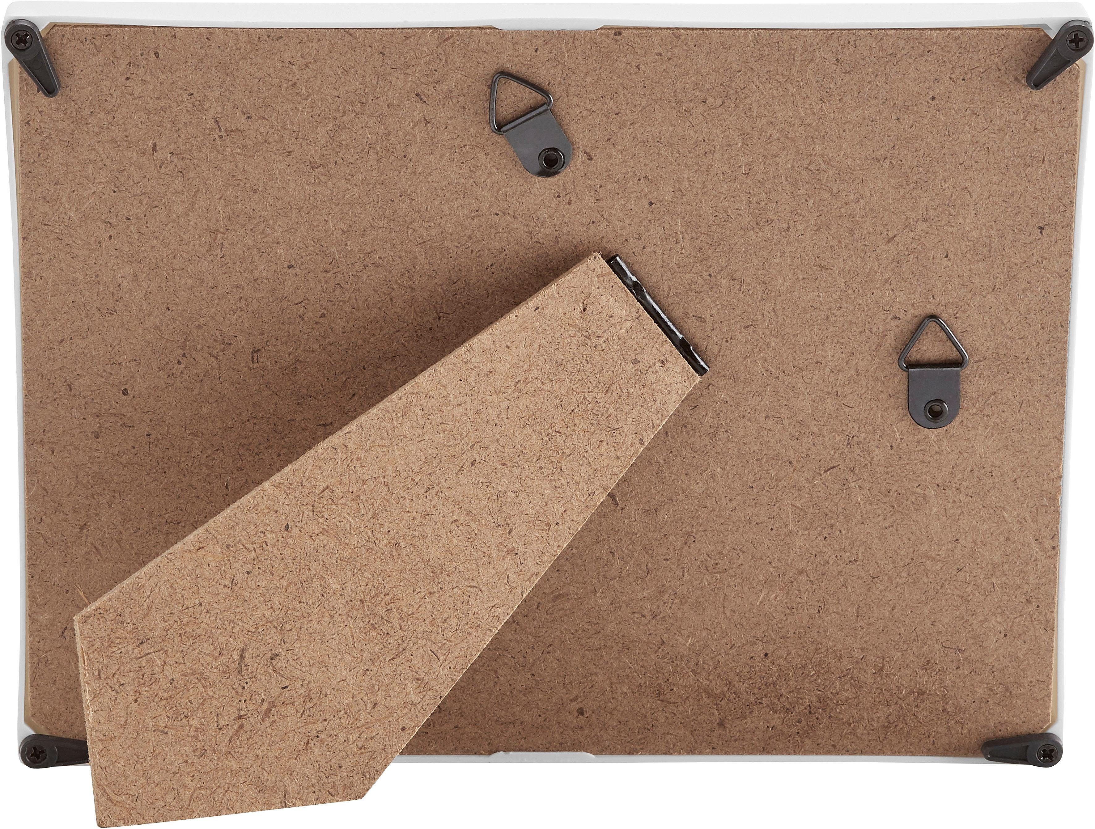 Home affaire Bilderrahmen, (Set, 3 Stück), Fotorahmen, Set, weiß-kaufen