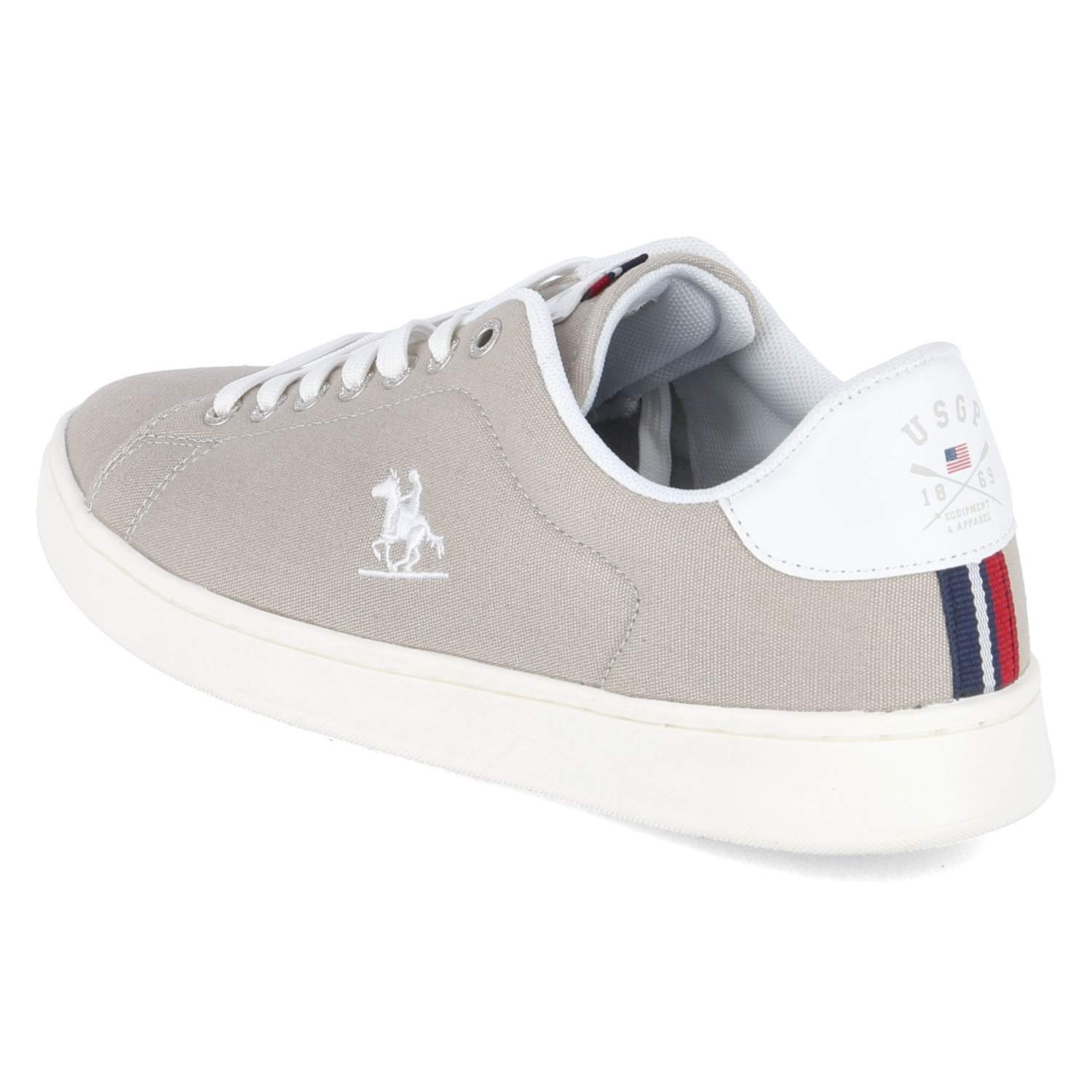 U.S. GRAND POLO U.S. Grand Polo GPM514001-6010 SP Herren Canvas beige Schnürschuh