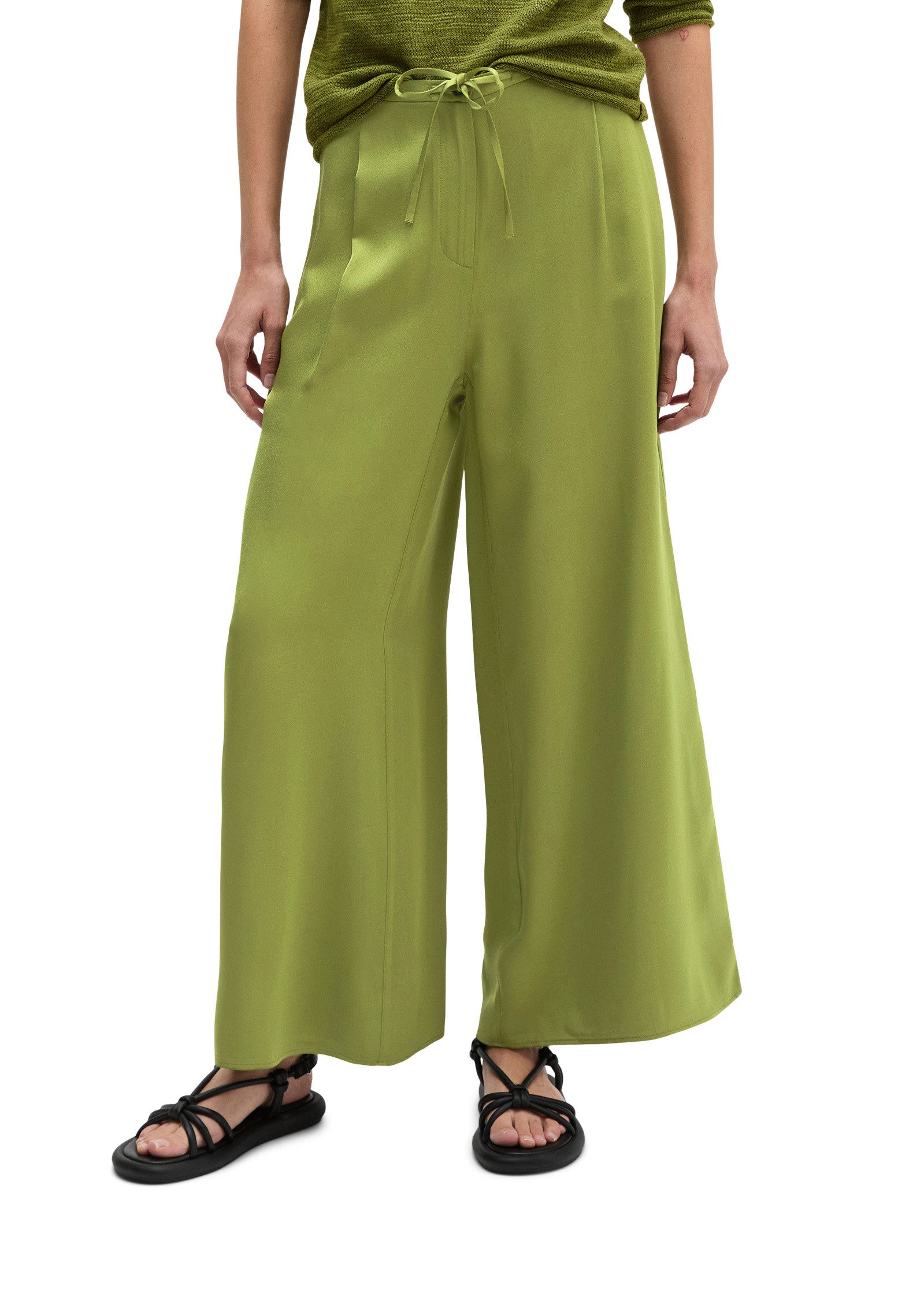 Chinohose aus edlem Viskose-Twill