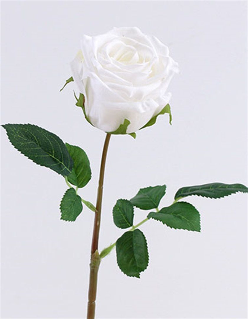 Kunstblumenstrauß Simulierte künstliche Rosen, L.Ru Heimtextilien, Blume UG, künstliche europäische Mondrose