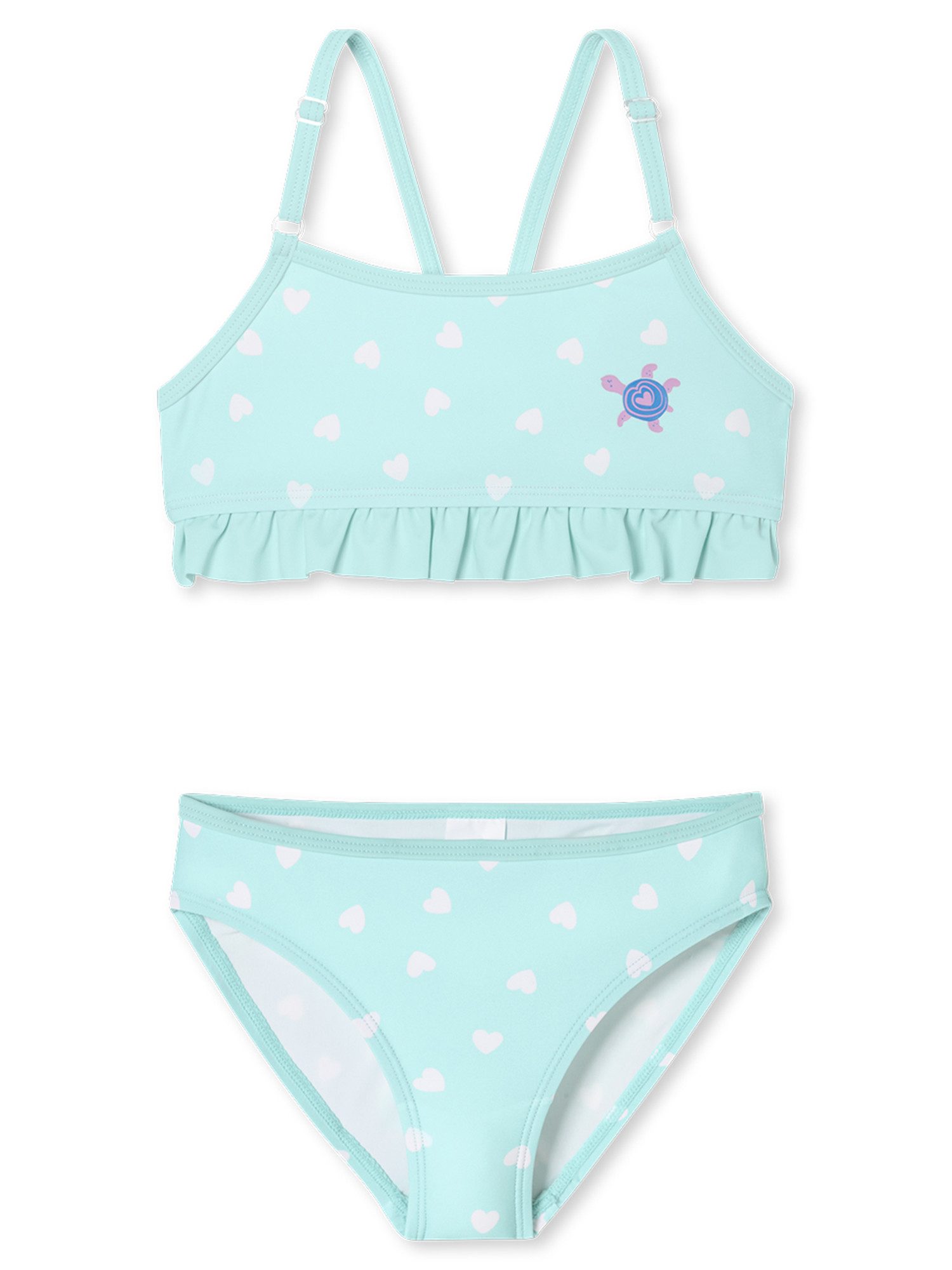 Schiesser Bustier-Bikini Aqua Kids Girl (2-St) bade-anzug bikini bra