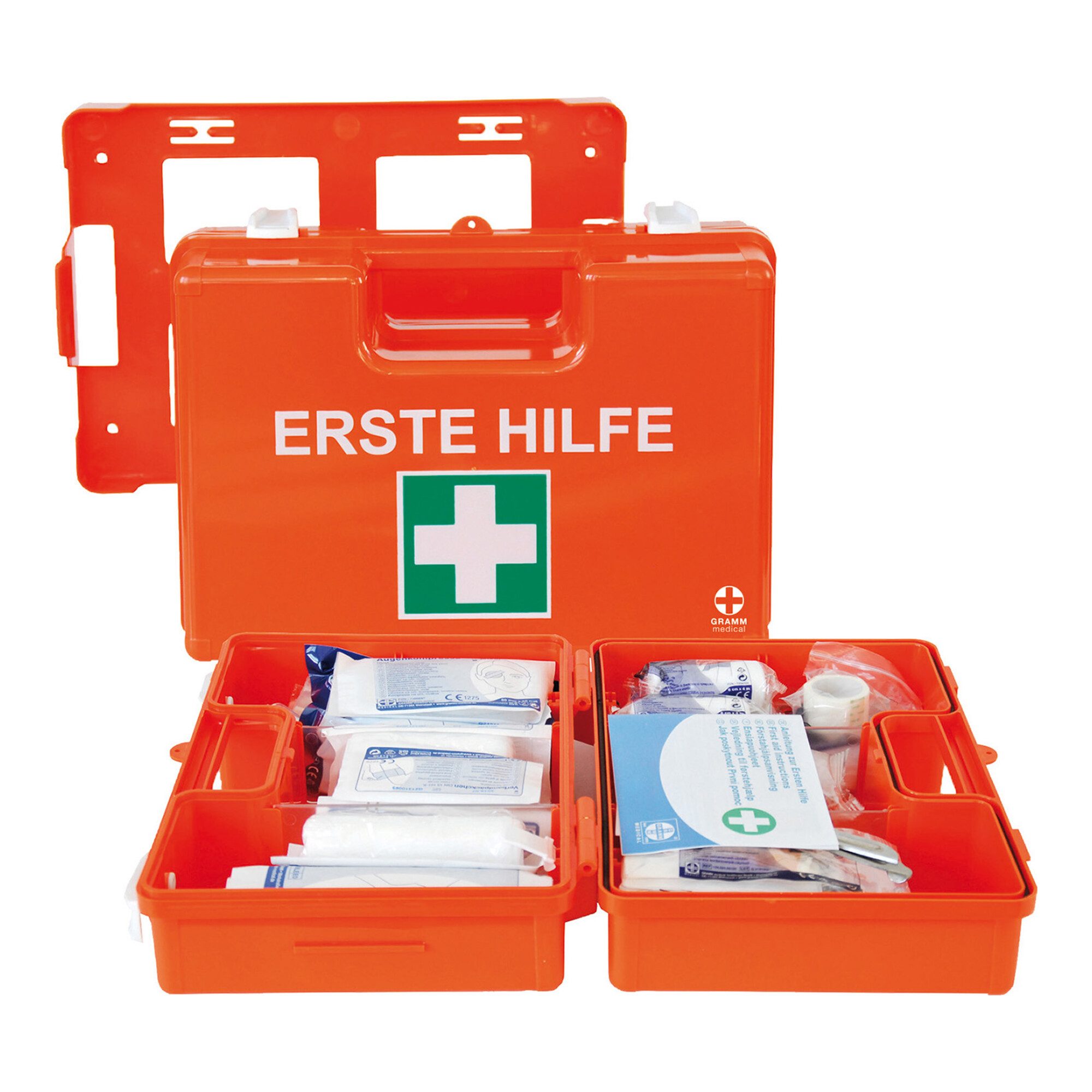 Erste-Hilfe-Koffer GRAMM medical Verbandkoffer San DIN 13157