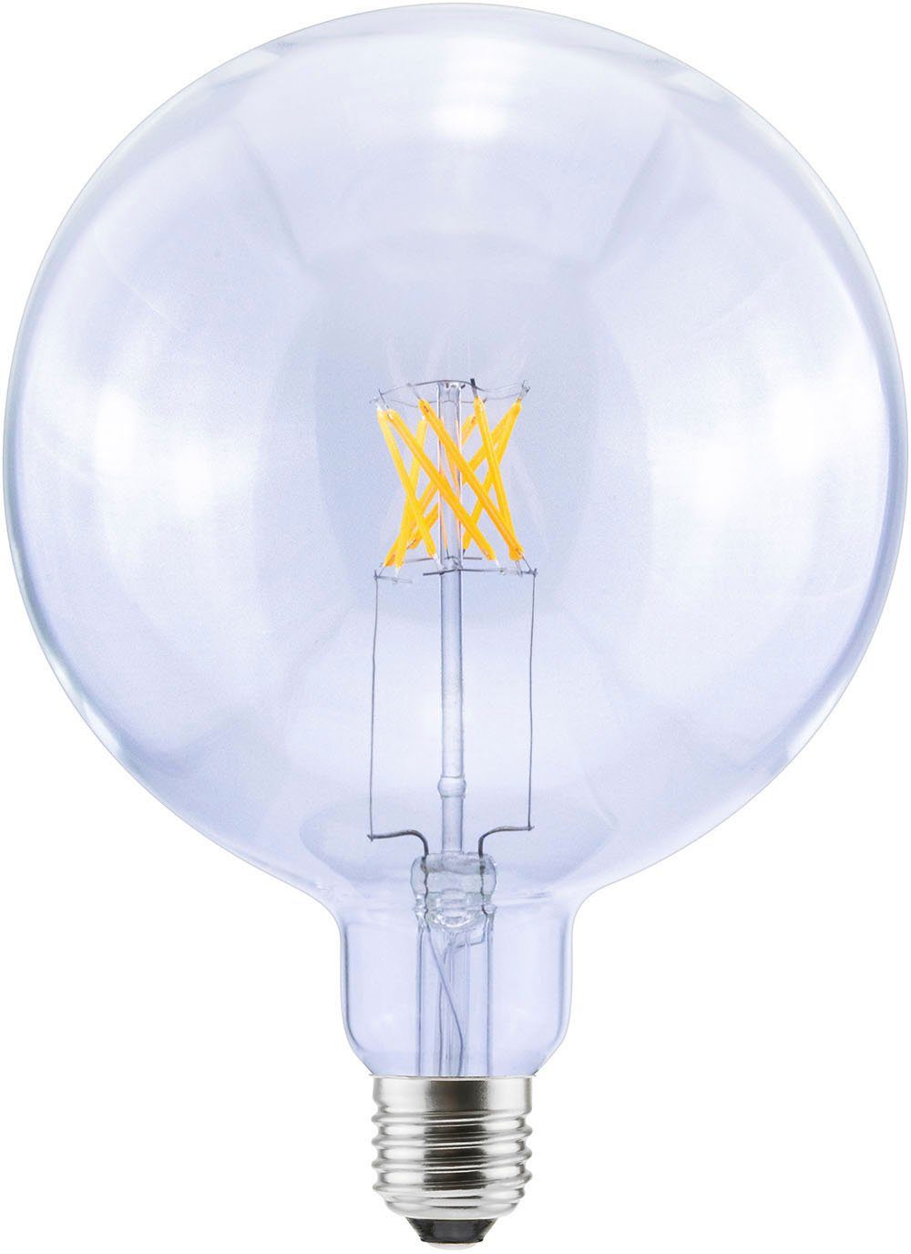 SEGULA LED-Leuchtmittel LED Globe 150 klar, E27, 1 St., Warmweiß, LED Globe 150 klar, E27, 6,5W, CRI 90, dimmbar