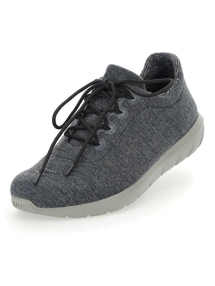 Living Cloud (Merinowolle, leicht und komfortabel) darkgrau melange Sneaker