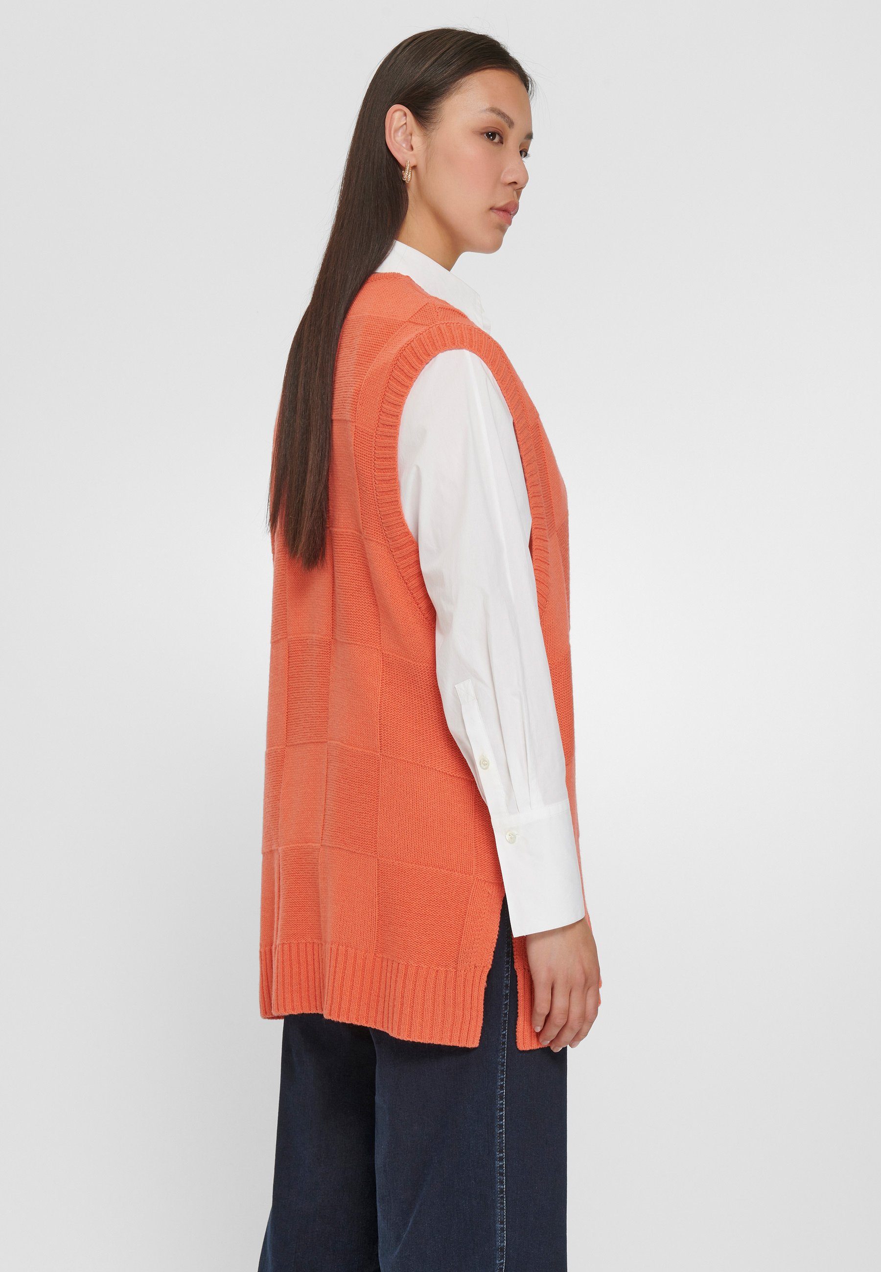 Wool Pullunder Anna New orange Aura
