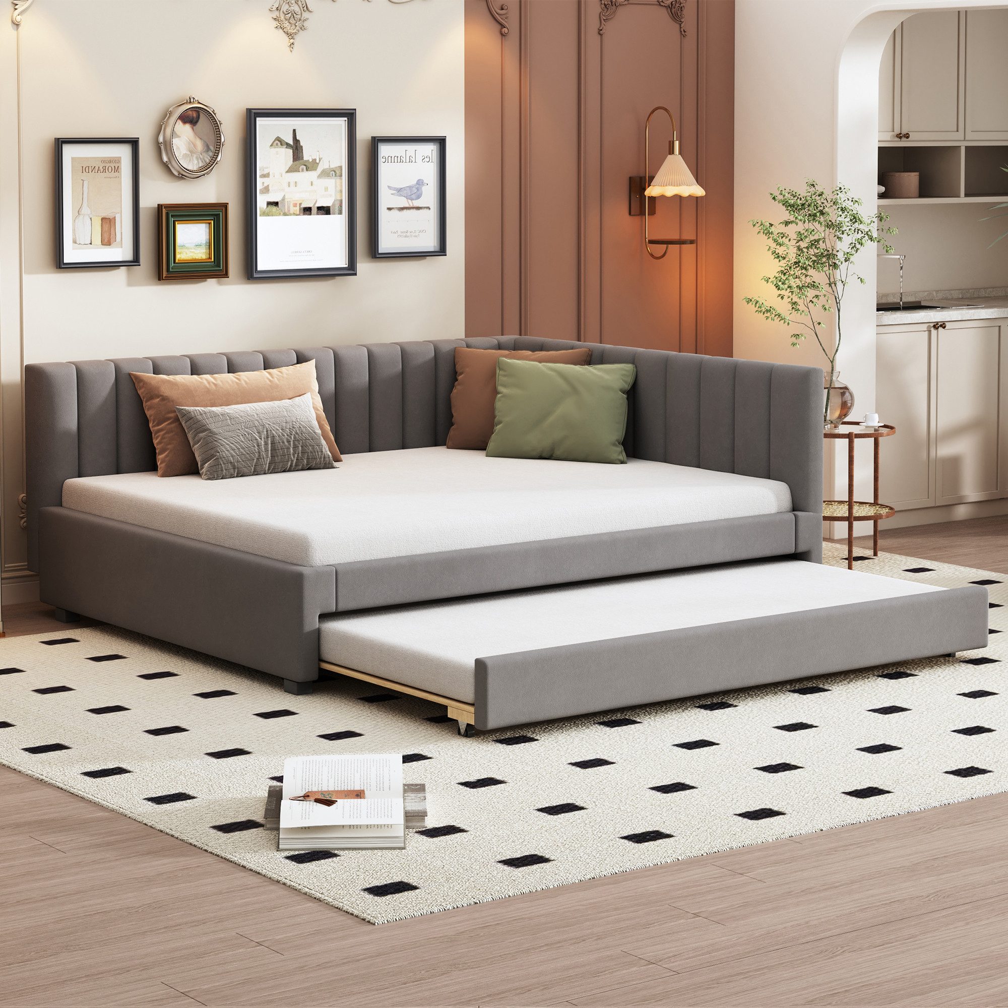 STILVORA Schlafsofa 140×200 Schlafsofa mit Matratze,Jugendbett günstig online kaufen