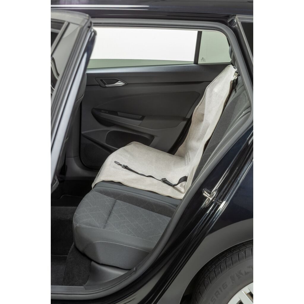 TRIXIE Tier-Autoschondecke beige Autoschondecke zur einseitigen Befestigung, teilbar - beige - 1