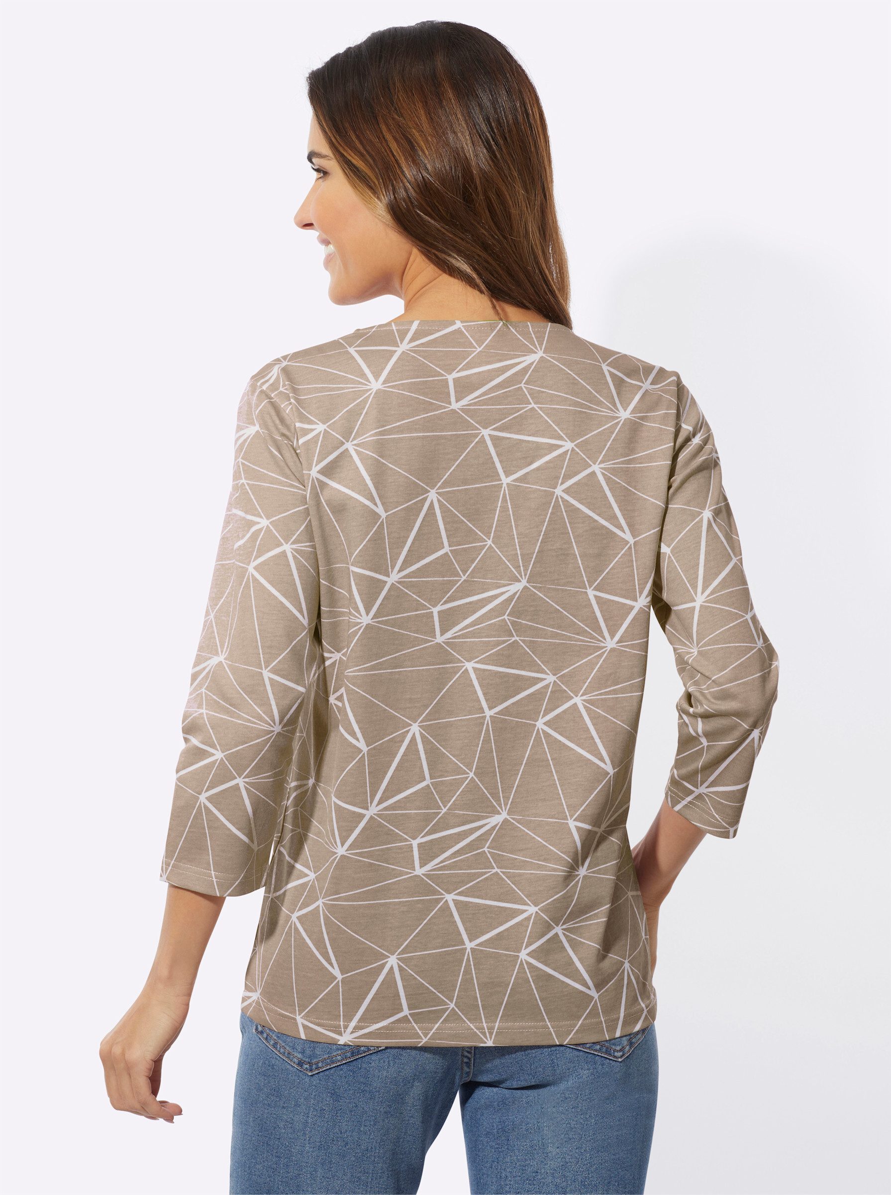 Sieh an! T-Shirt Rundhalsshirt . günstig online kaufen