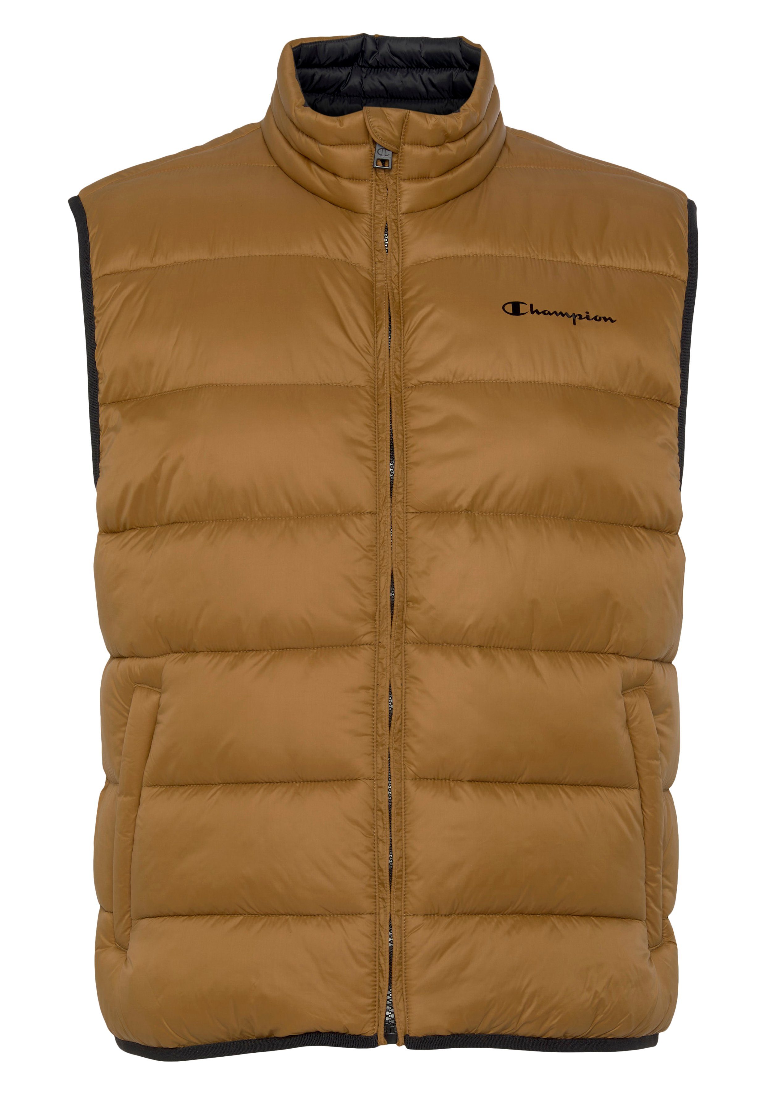 beliebter Bradon Champion Steppweste Outdoor Light Vest braun