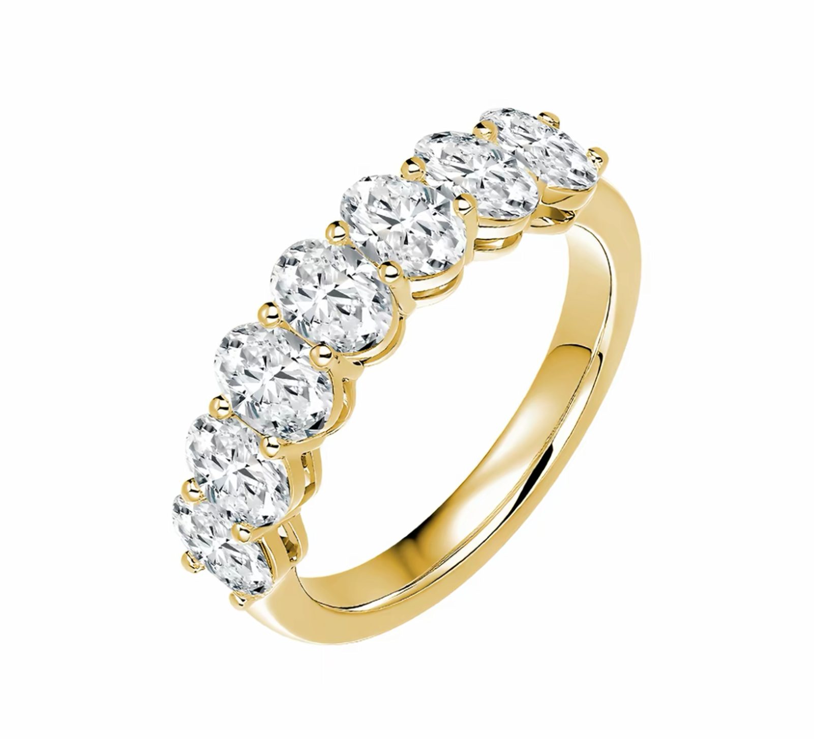 Jumpeak Diamantring Diamantring für Damen,Ring mit ovalem Diamanten, 0,25ct,D/E VVS/VS, Geburtstagsgeschenk, Valentinstagsgeschenk, Geschenk für sich selbst