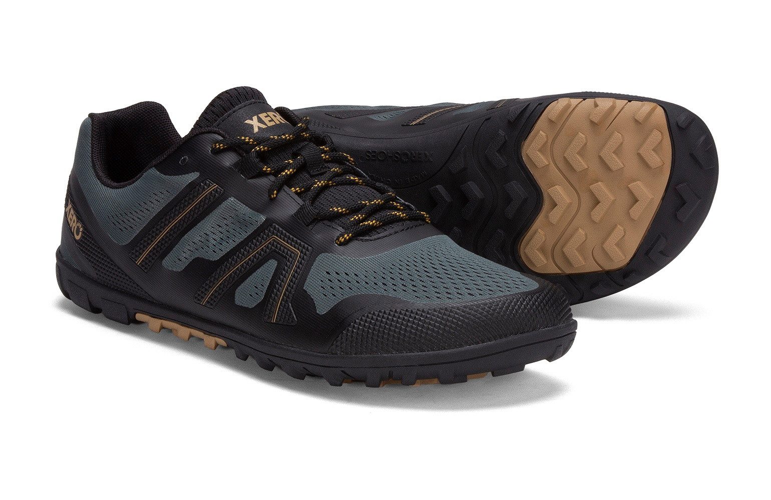 Xero Shoes Minimal-Travelschuhe Mesa Trail II dunkelgrün Herren Wanderschuh