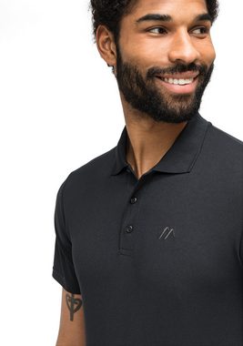 Maier Sports Funktionsshirt Ulrich Herren Wandershirt, bequemes Polo-Shirt für Wandern und Freizeit