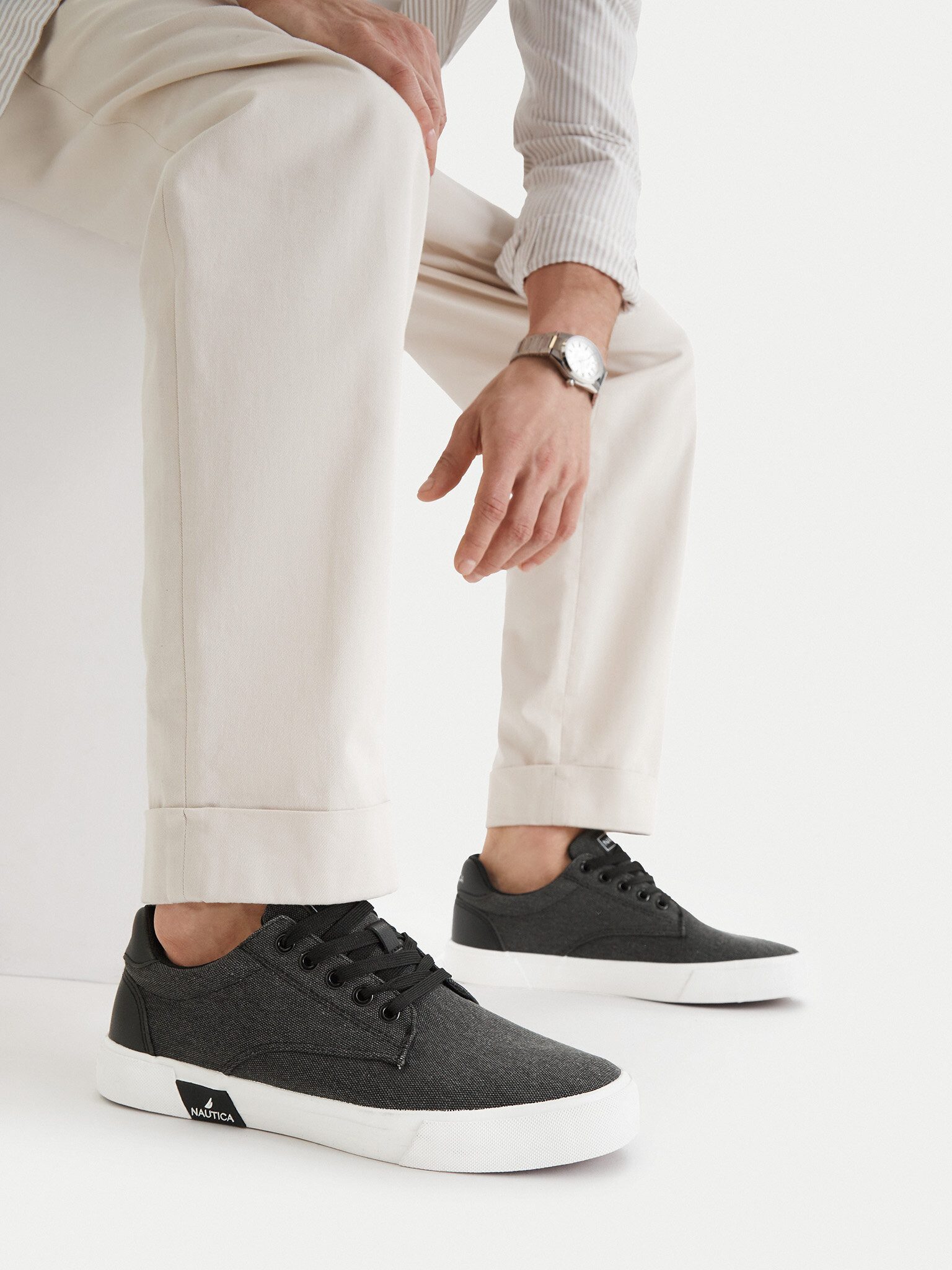 NAUTICA Nautica Herren-Sneakers Grau NAUTICA-CWBEO-CIAO-01 Grau Sneaker