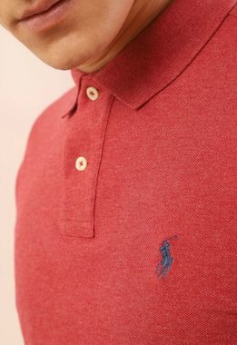 Ralph Lauren Poloshirt POLO RALPH LAUREN Slim Fit Polohemd Hemd T-Shirt PoloShirt College Red