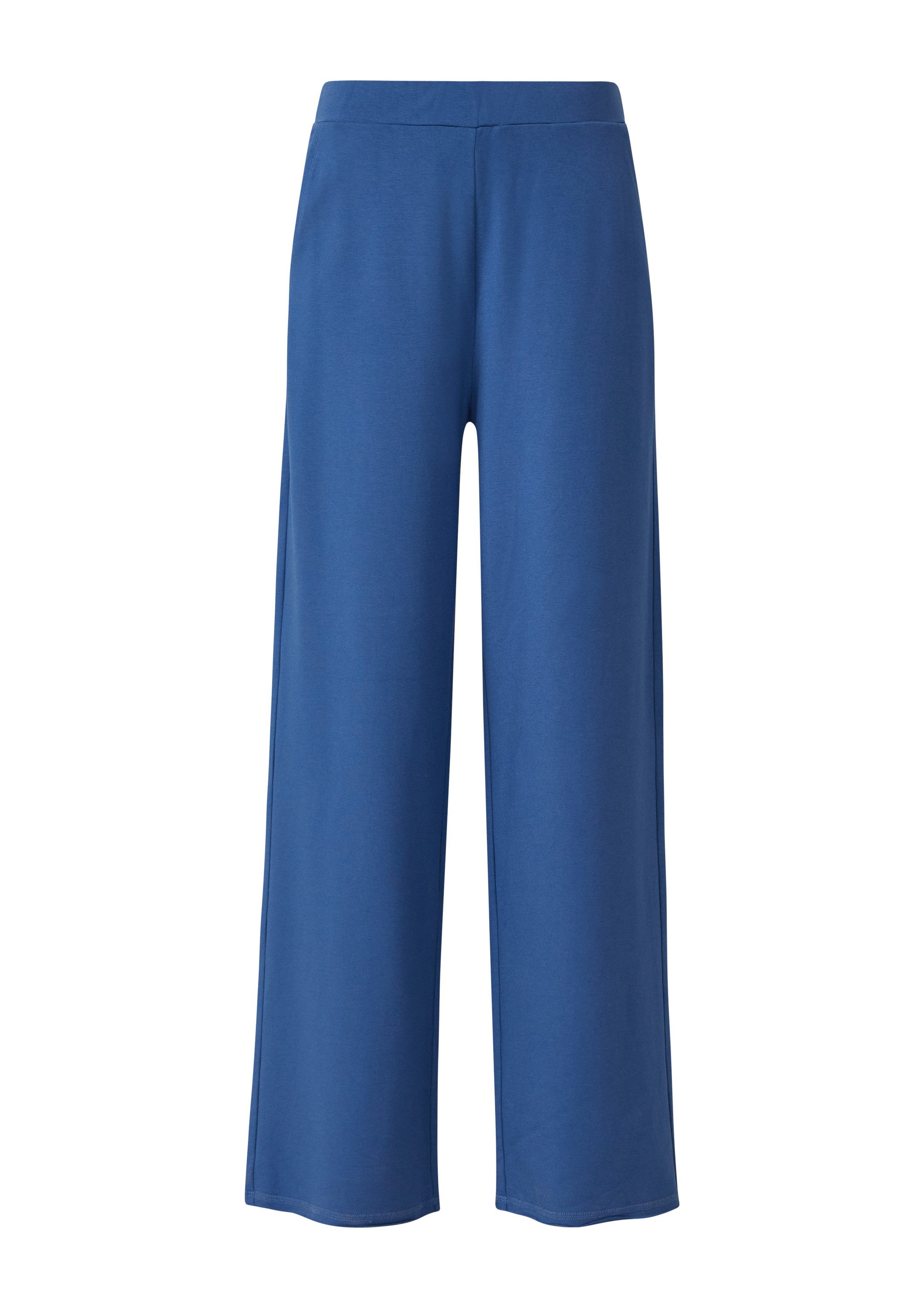 s.Oliver Chinos Hose Wide-Leg-Hose aus Baumwollmix im Relaxed Fit günstig online kaufen