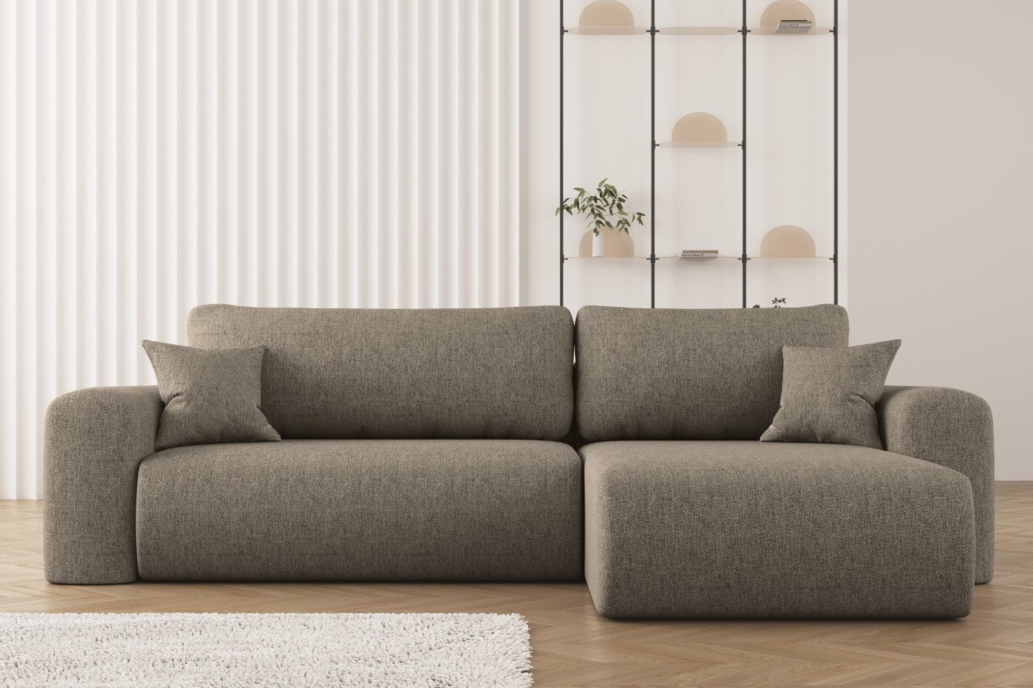 Kaiser Möbel Ecksofa Ecksofa mit Schlaffunktion günstig online kaufen