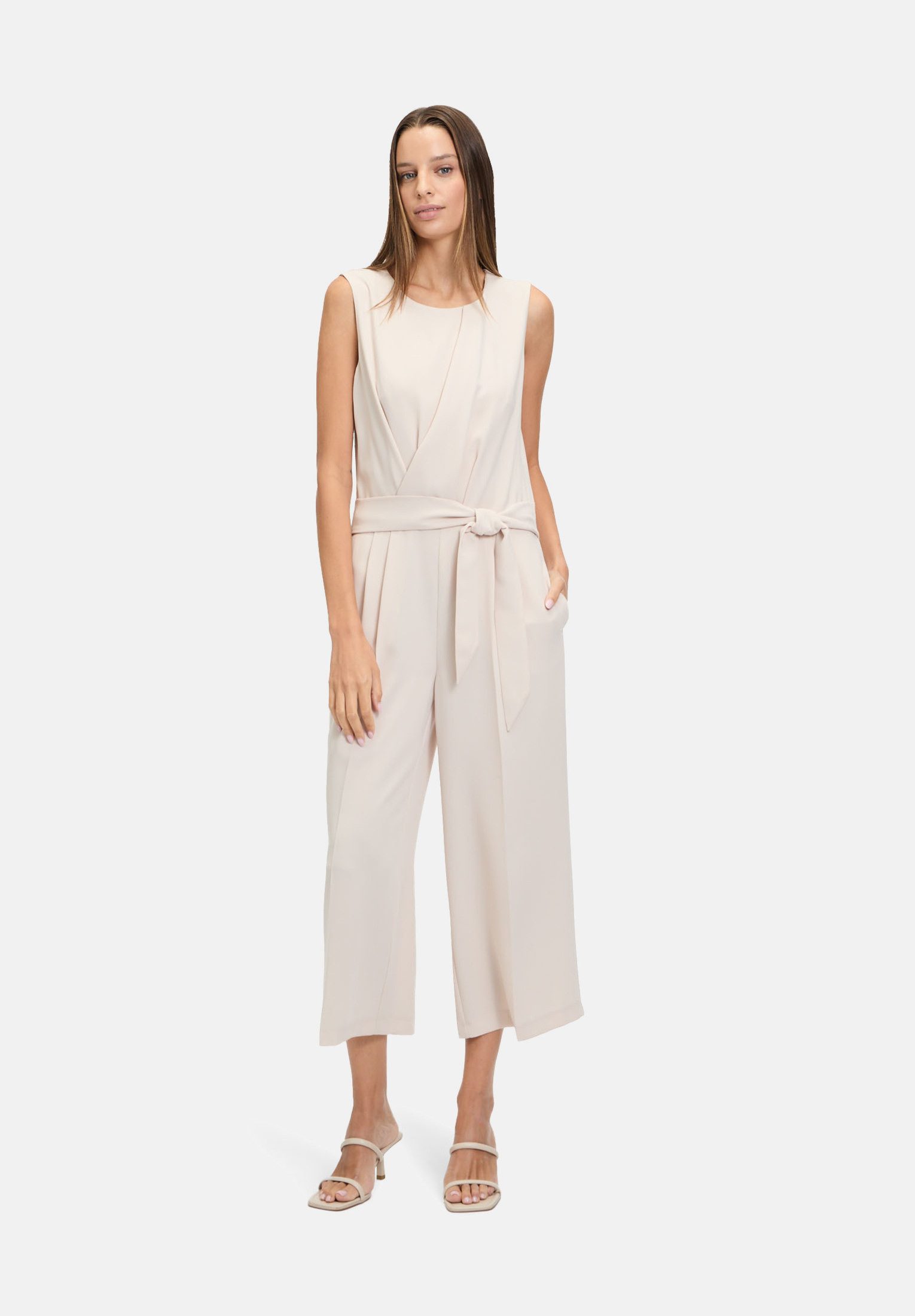 Betty&Co Overall Damen ohne Arm (1-tlg) Falten