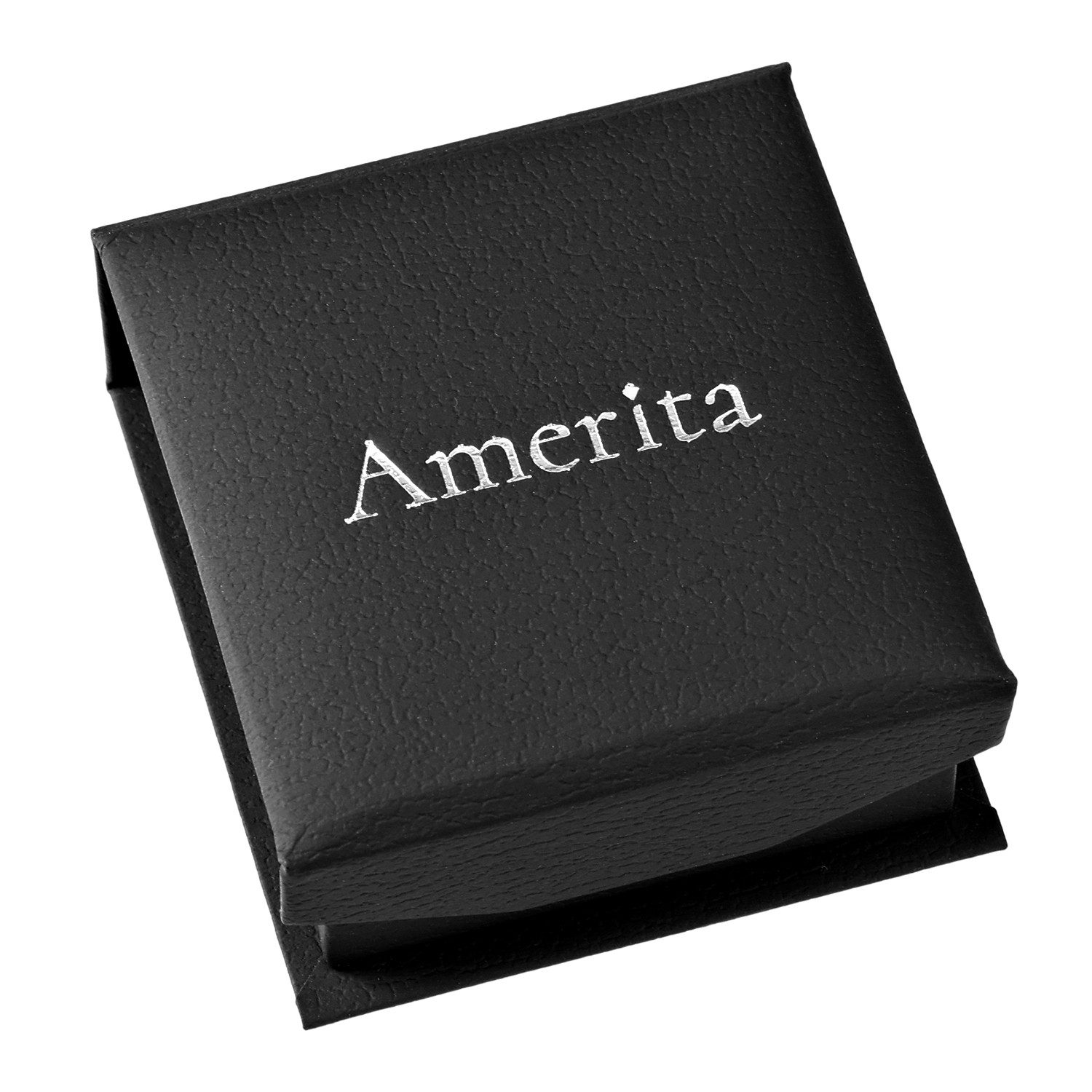AMERITA Kette mit Anhänger Buchstabe C 925 Sterling Silber goldene Halskette Buchstabenkette, (inkl. Luxus Schmucketui), Geschenkidee für Frauen Damen