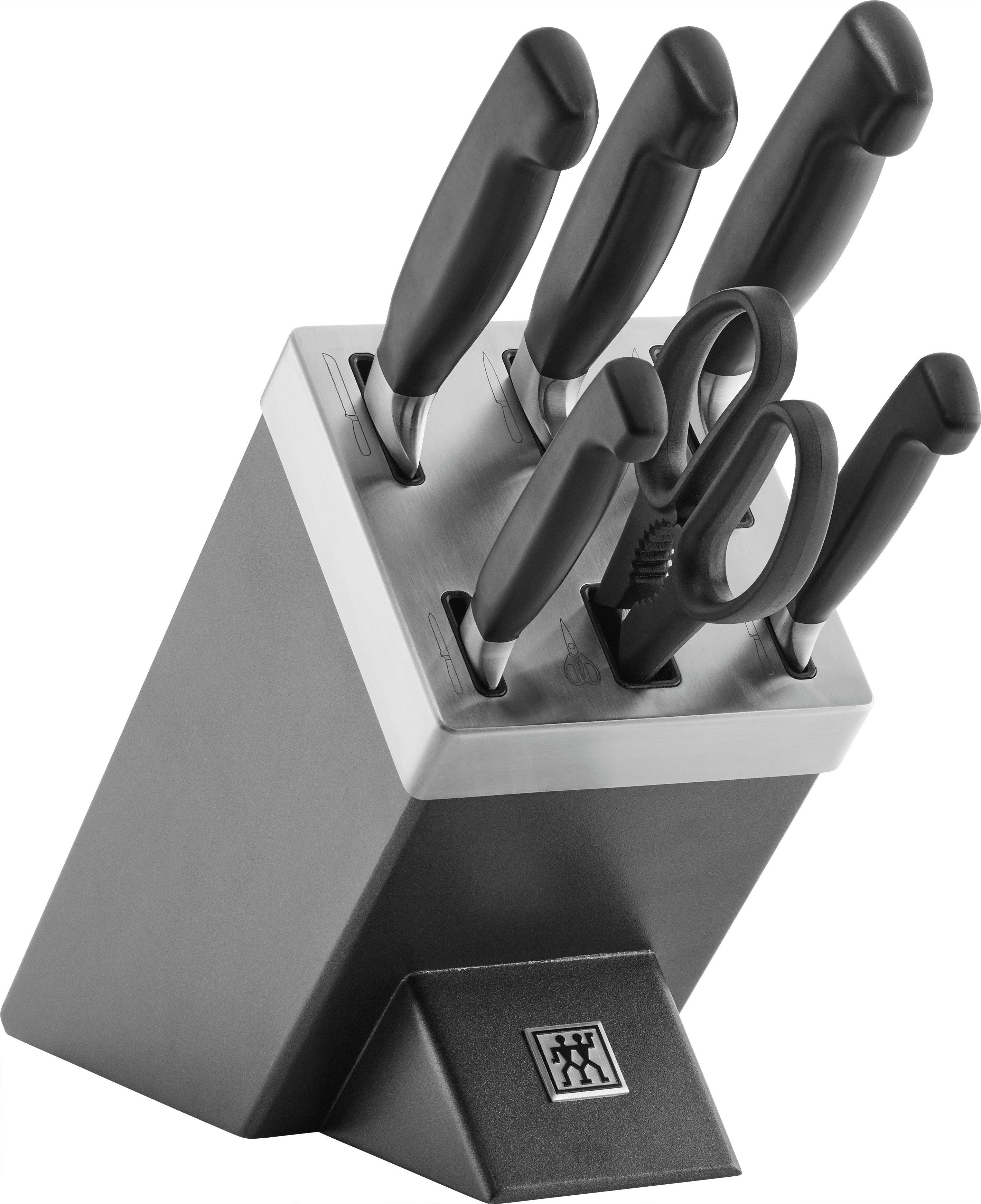 Zwilling Ножиblock ****Vier Sterne (7tlg), selbstschärfend