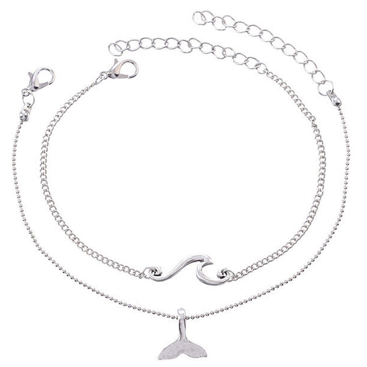 KARMA Fußkette mit Anhänger Fußkettchen maritim günstig online kaufen