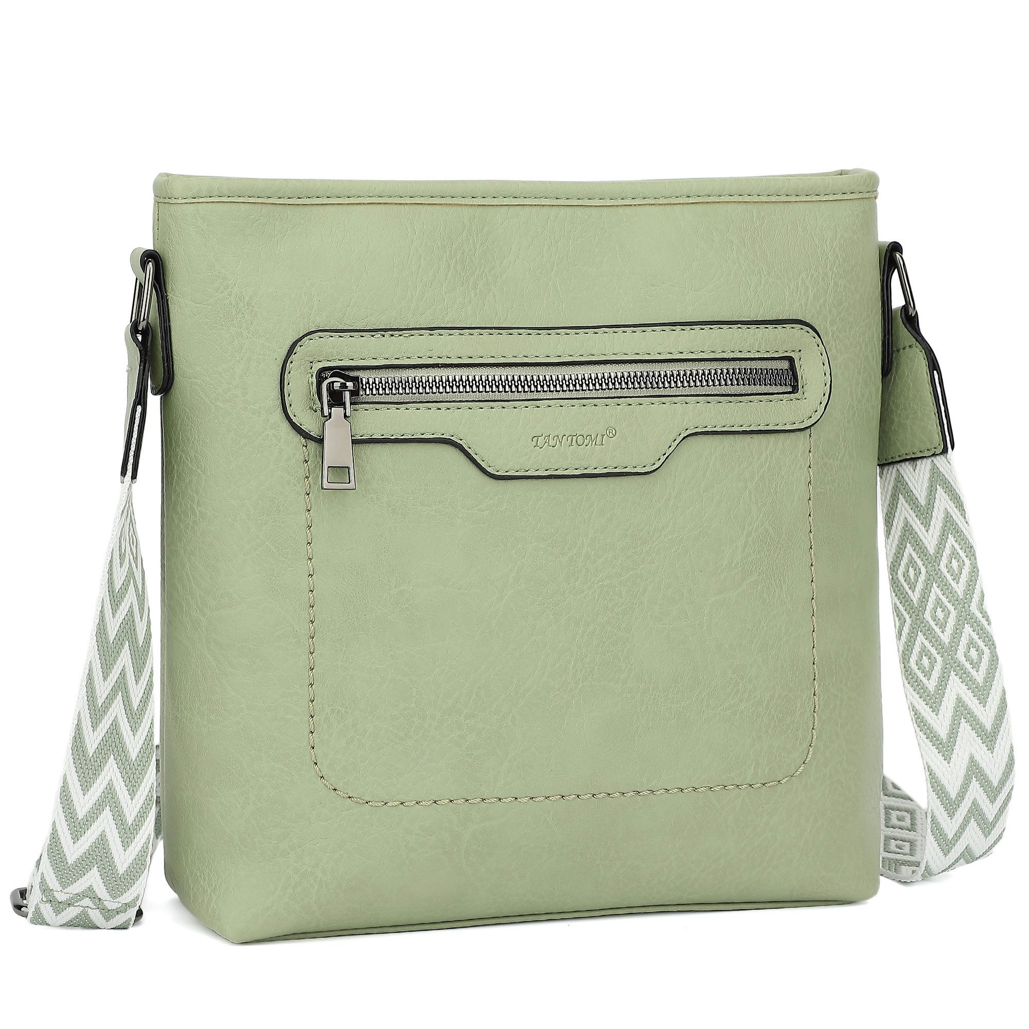 TAN.TOMI Schultertasche Henkeltasche für Damen Modische Umhängetasche Crossbody Bag, Multi-Taschen-Design, Gesäßtasche, verstellbare Schultergurte