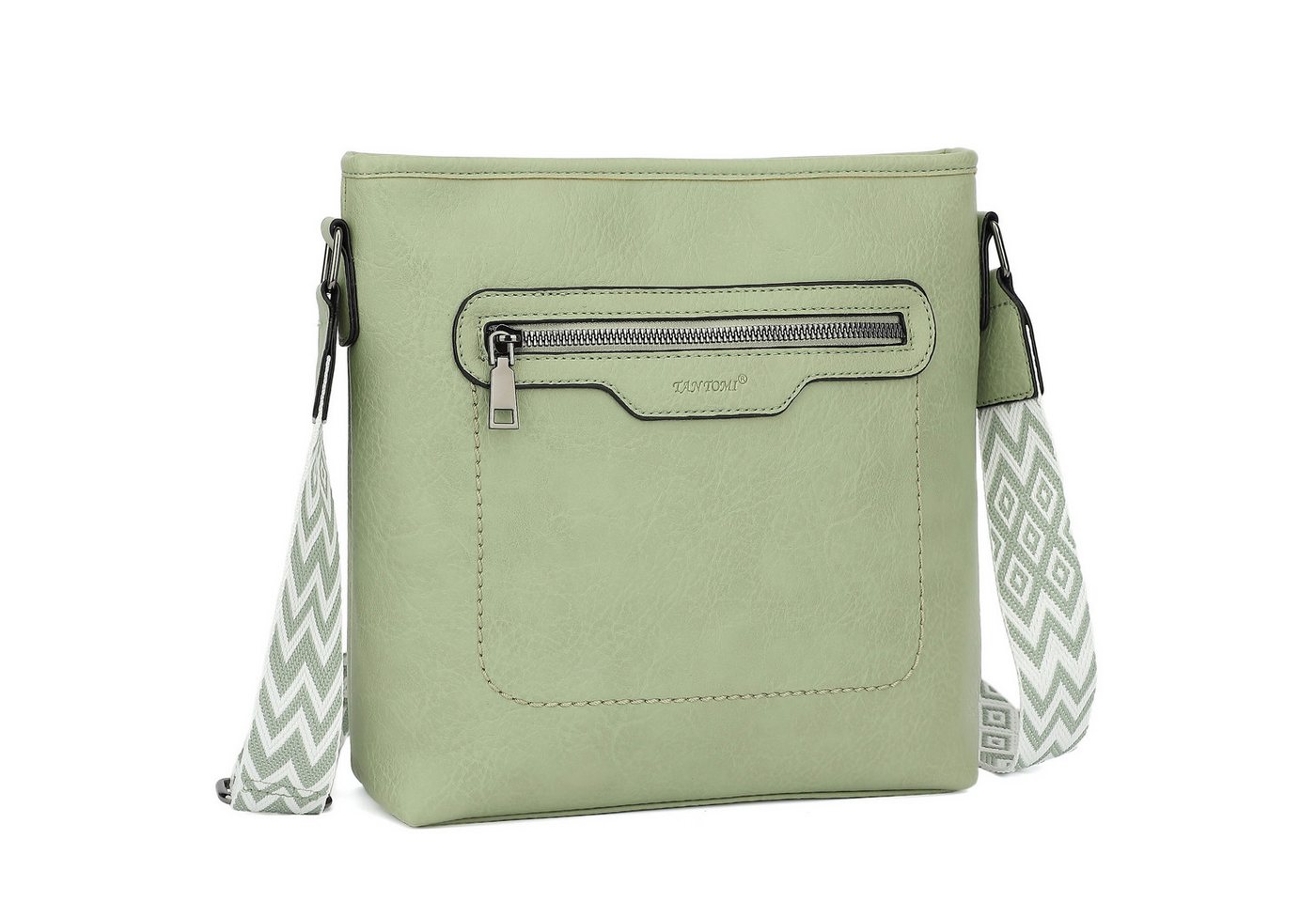 TAN.TOMI Schultertasche Henkeltasche für Damen Modische Umhängetasche Crossbody Bag, Multi-Taschen-Design, Gesäßtasche, verstellbare Schultergurte