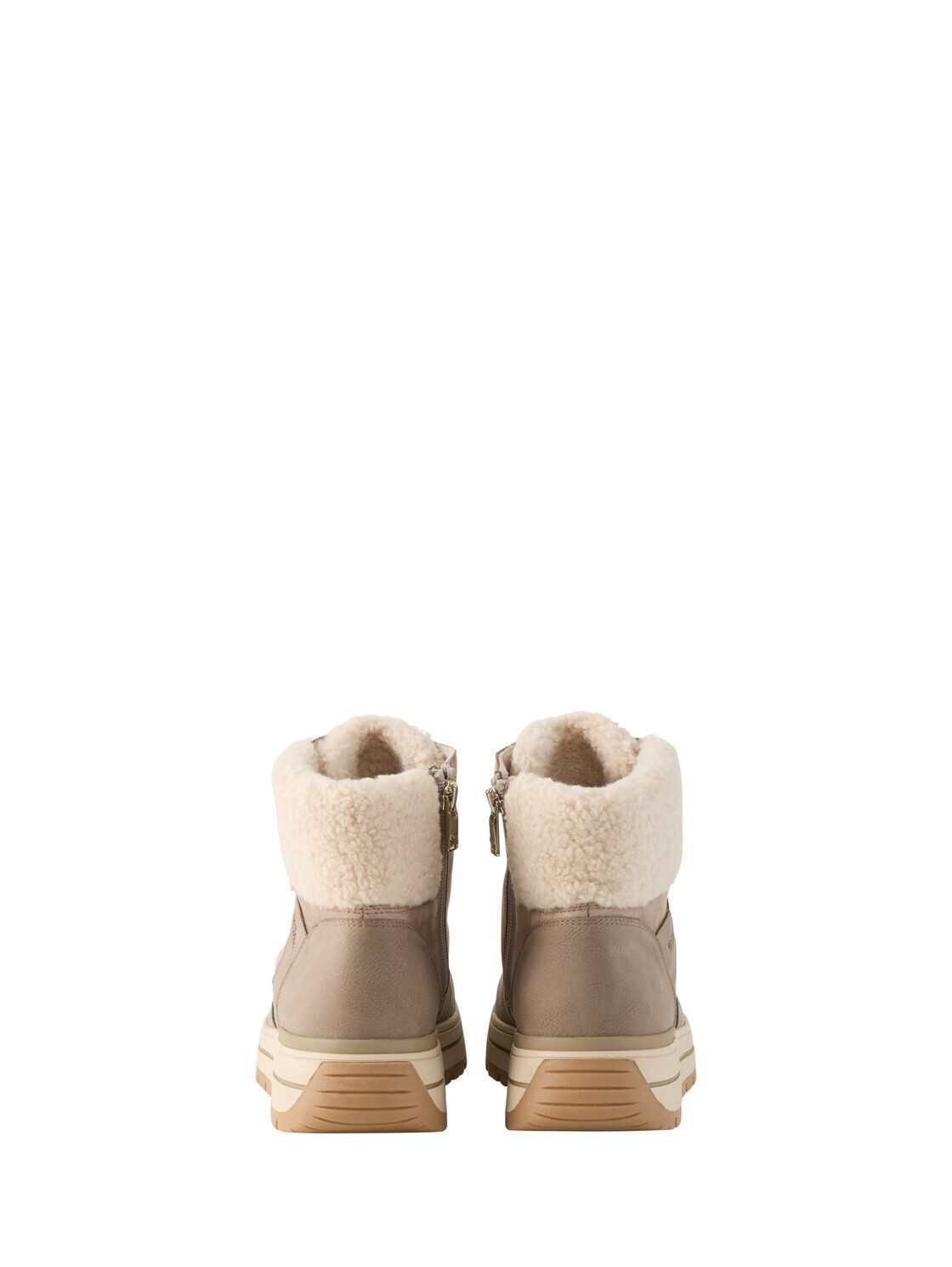 TOM TAILOR Shoes Licence Schnürstiefel (1-tlg) Wasserfeste Stiefeletten mit Plateau-Sohle