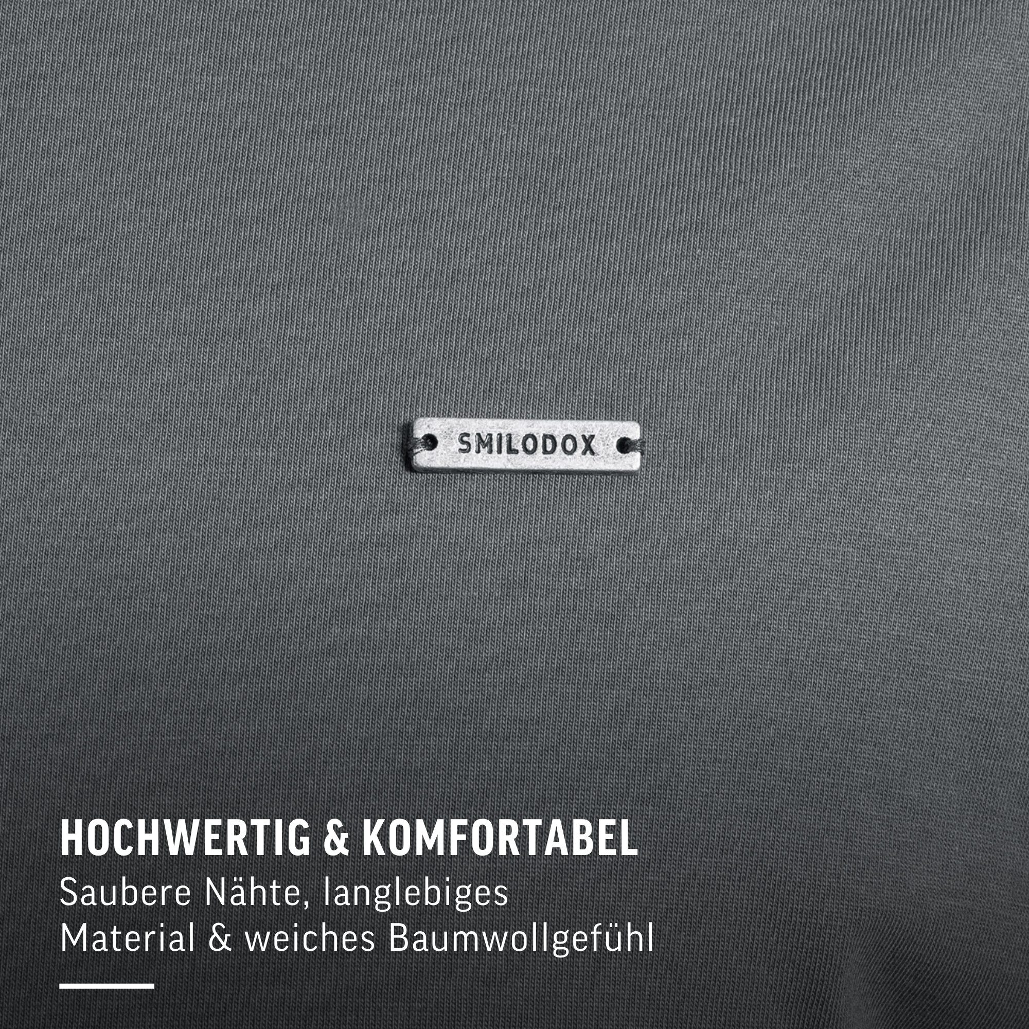 T-Shirt Cedrik, Oversize Shirt aus 100% Baumwolle, Weiches Material, Modern