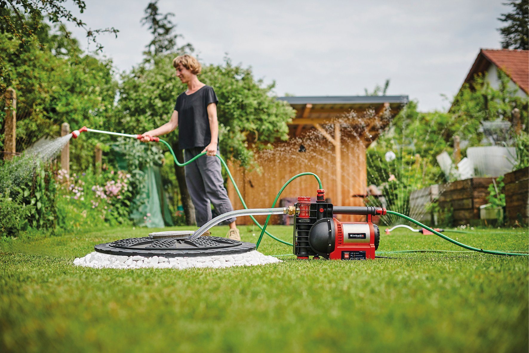 Einhell Gartenpumpe GE-GP 1246 N FS, günstig online kaufen