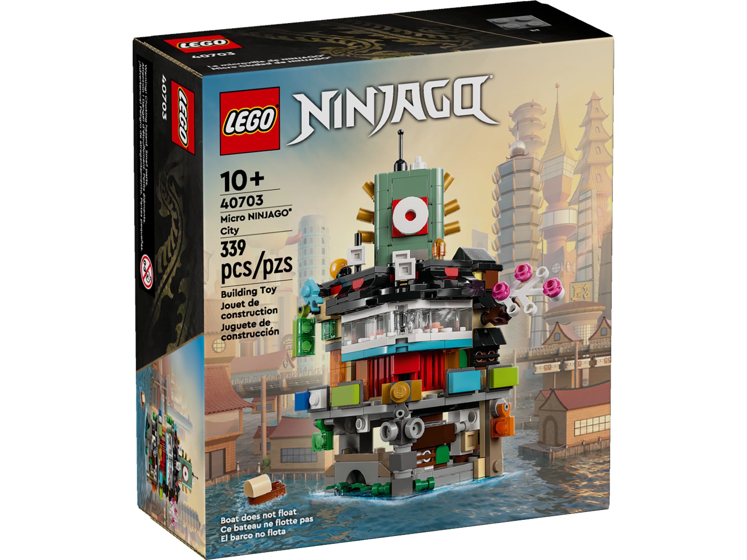 LEGO® Konstruktionsspielsteine LEGO® Ninjago 40703 Mikro-Modell von NINJAGO® City