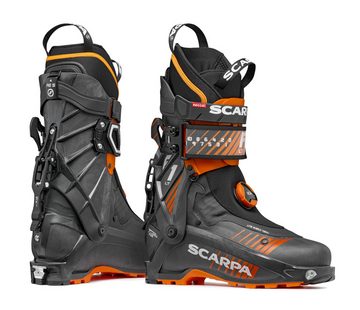 Scarpa F1 LT - Herren Tourenskischuh - carbon/orange Skischuh