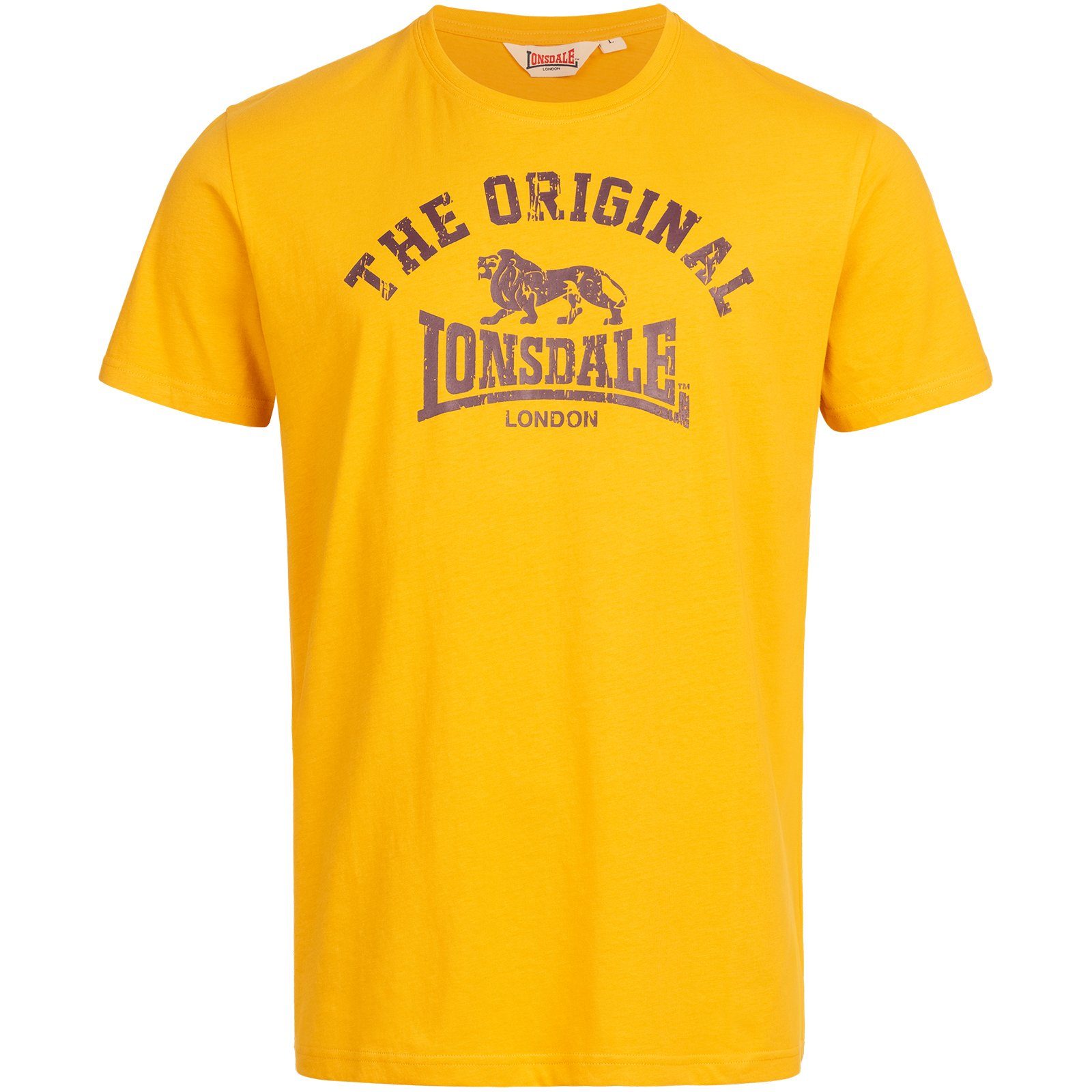 Lonsdale T-Shirt T-Shirt Lonsdale Original (1-tlg) weinrot | T-Shirts