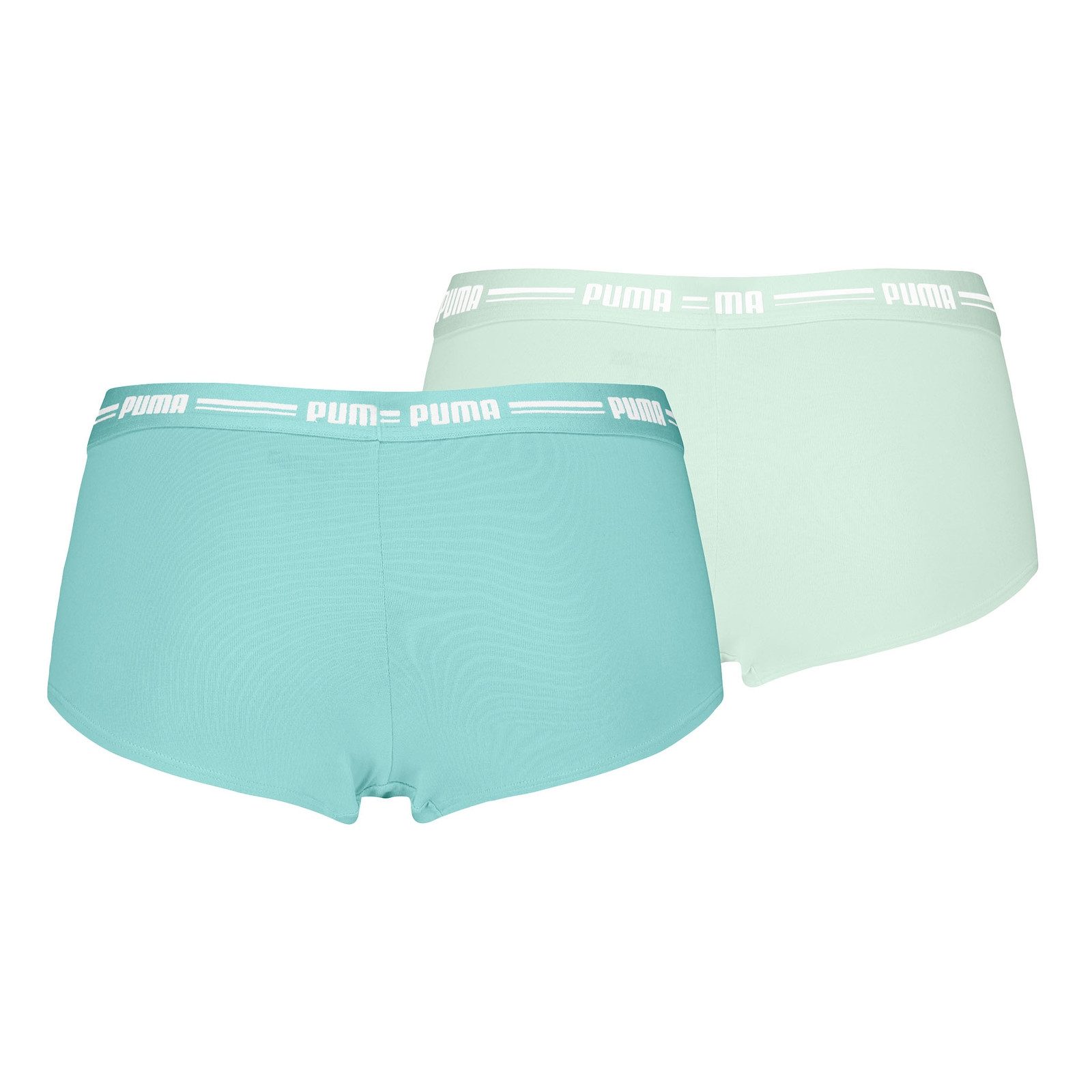 PUMA Panty Mini Shorts (2-St., 2er Set) mit umlaufendem Markenschriftzug am günstig online kaufen