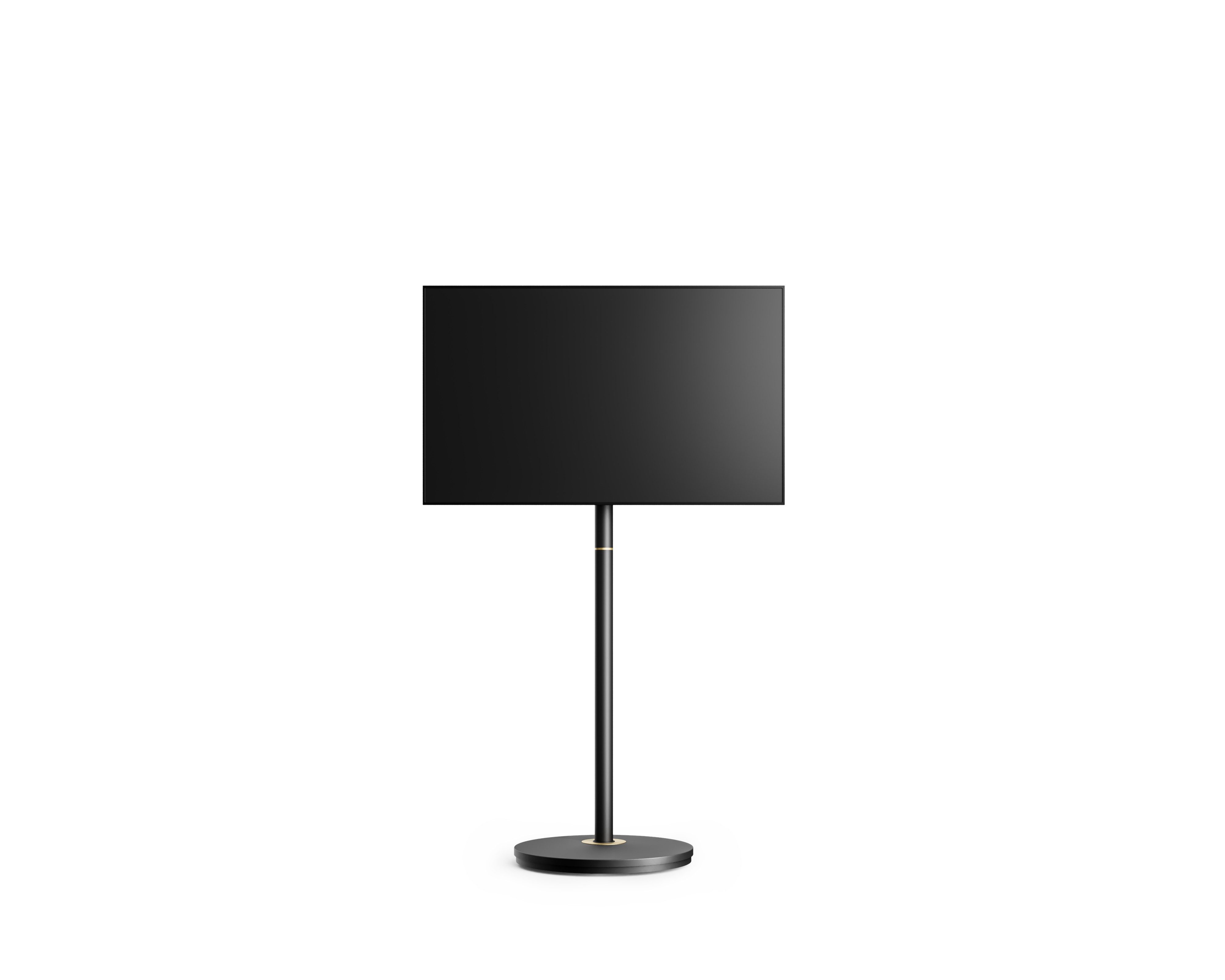 FITUEYES TV-Ständer mit Lenkrollen, 24-48 Zoll, (bis 48,00 Zoll, höhenverstellbar, Metallkonstruktion, Kabelmanagement)