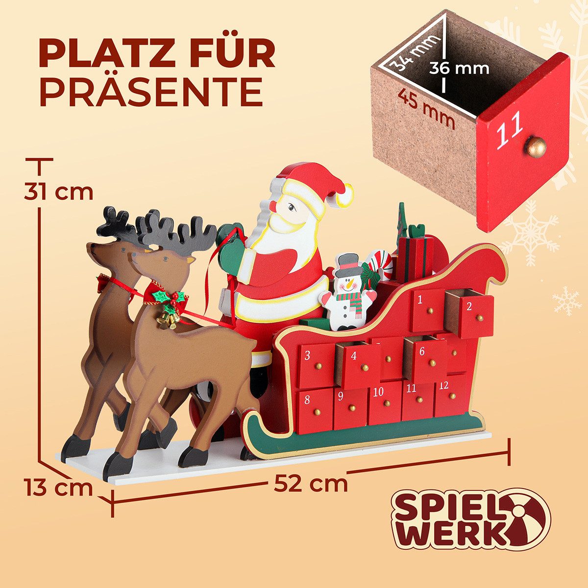Spielwerk Adventskalender (24-tlg) – Bild 5 von 5