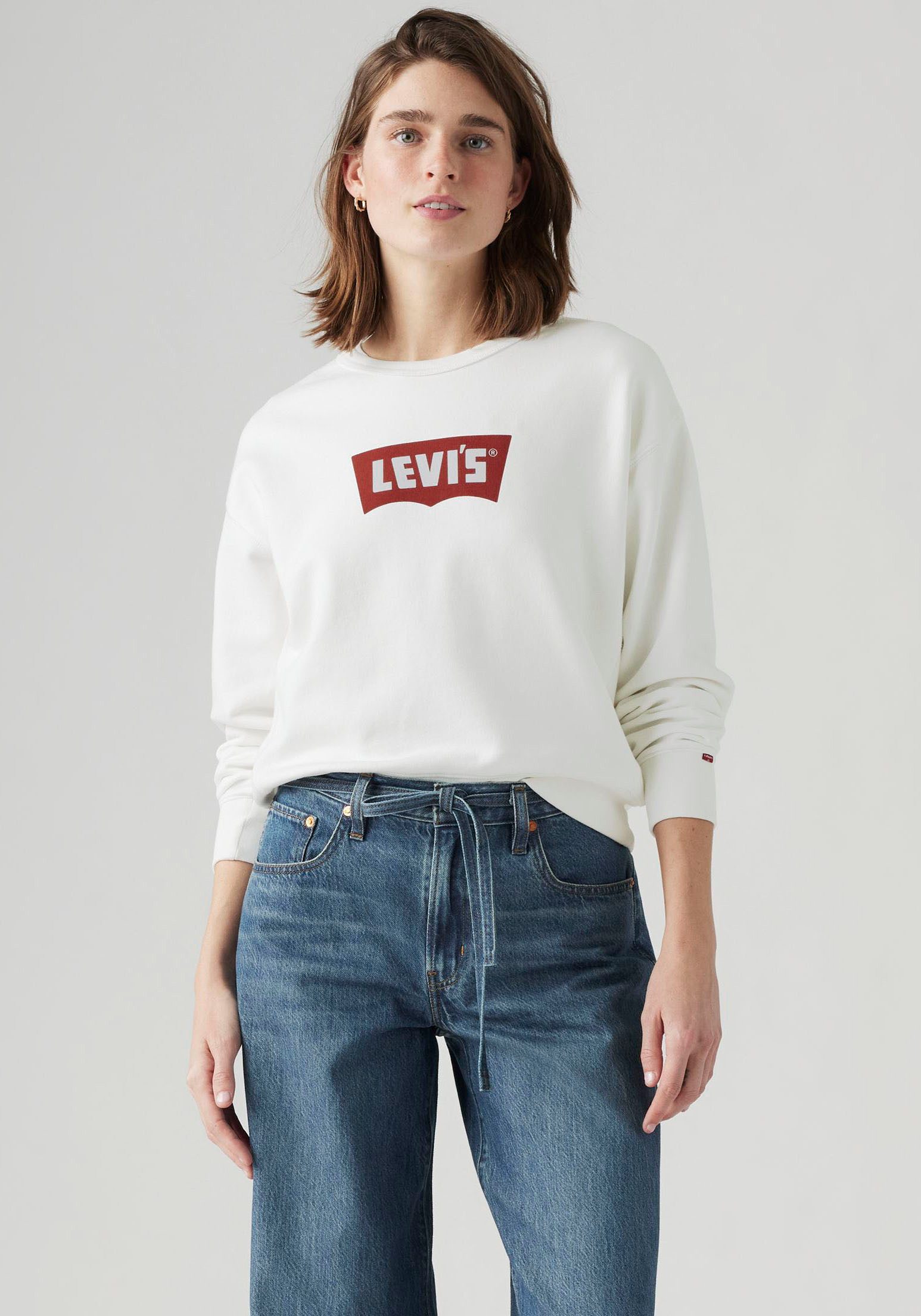 Levi's® Sweatshirt GR ICONIC HERITAGE CREW Bequeme Passform