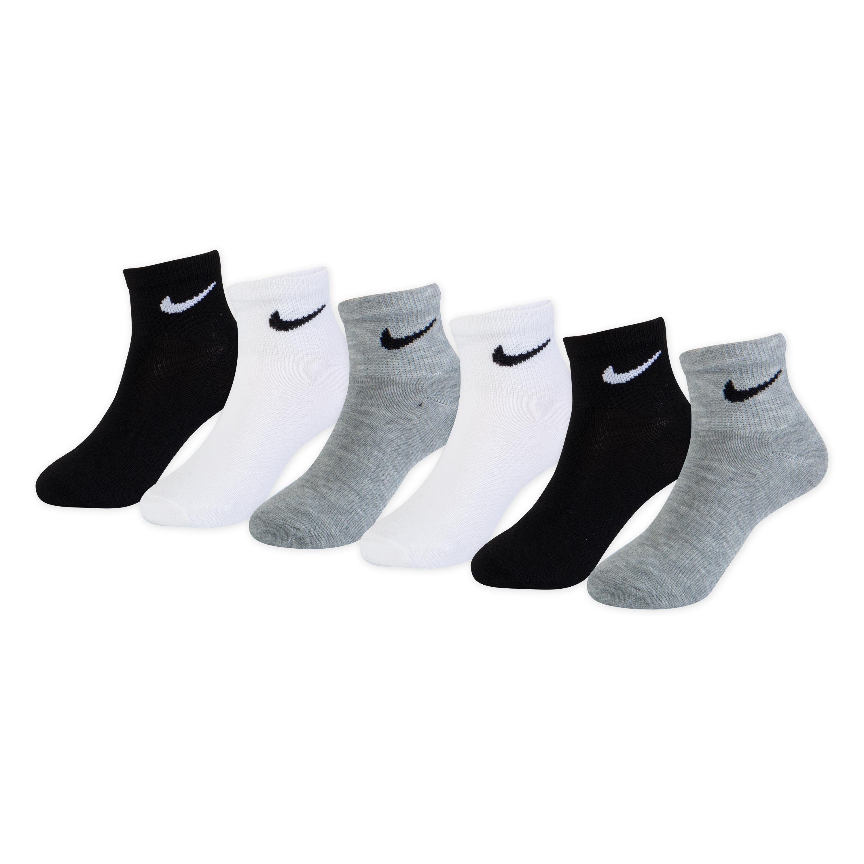 Nike Sportswear Спортивные носки NHN NIKE BASIC PACK QUARTER (Packung, 6-Paar) für Kinder, 5 bis 7 Jahre