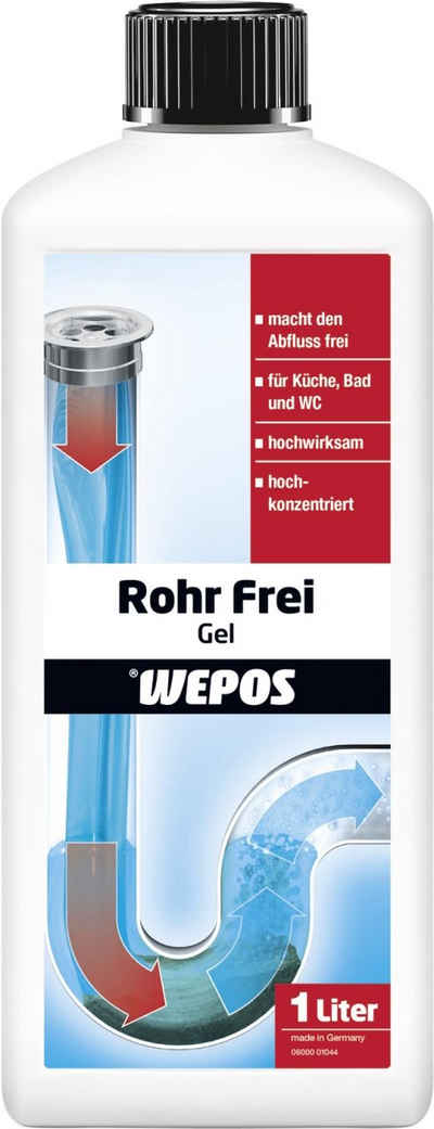 WEPOS CHEMIE GMBH Wepos Rohrfreigel für Küche und Bad 1 L Küchenreiniger